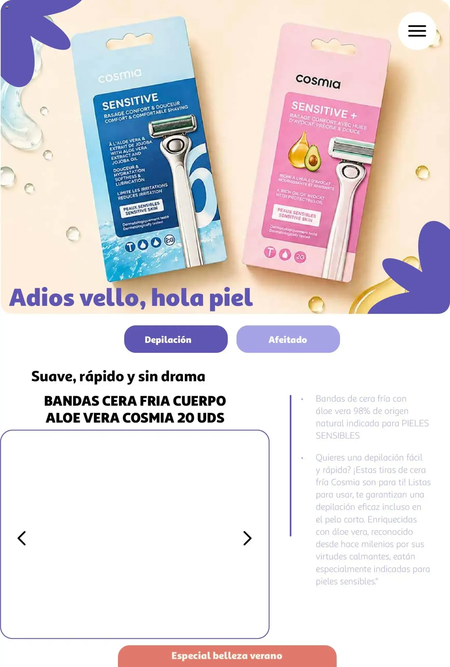 Catálogo de Alcampo folleto digital: Aquí se viene a Brillar con Cosmia 5 de mayo al 31 de agosto 2026 - Página 14
