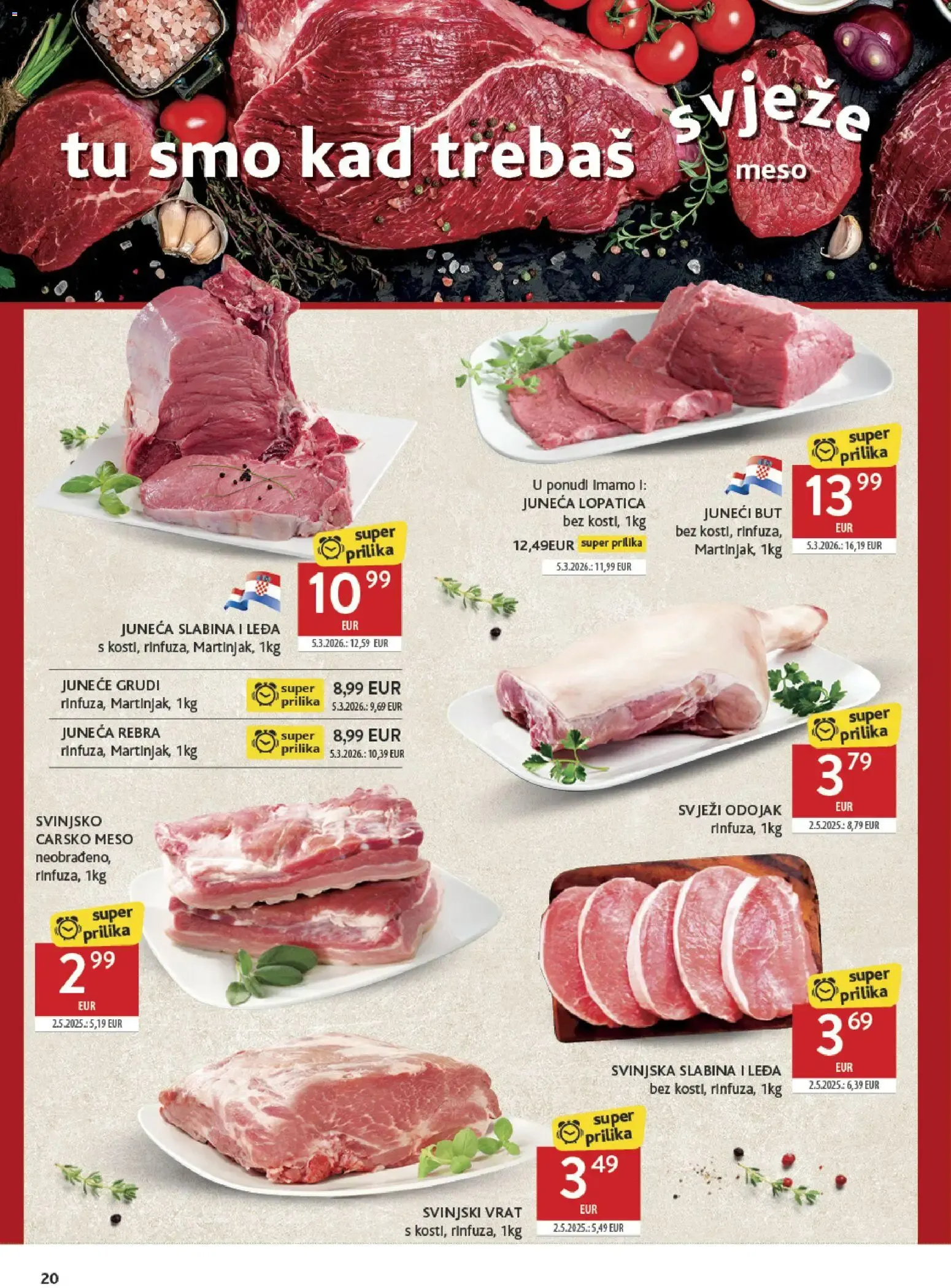 Katalog Konzum Katalog novi od 16.09.2026 na listanje > letak digitalni od 16. rujna do 22. rujna 2026. - Pregled Stranica 20