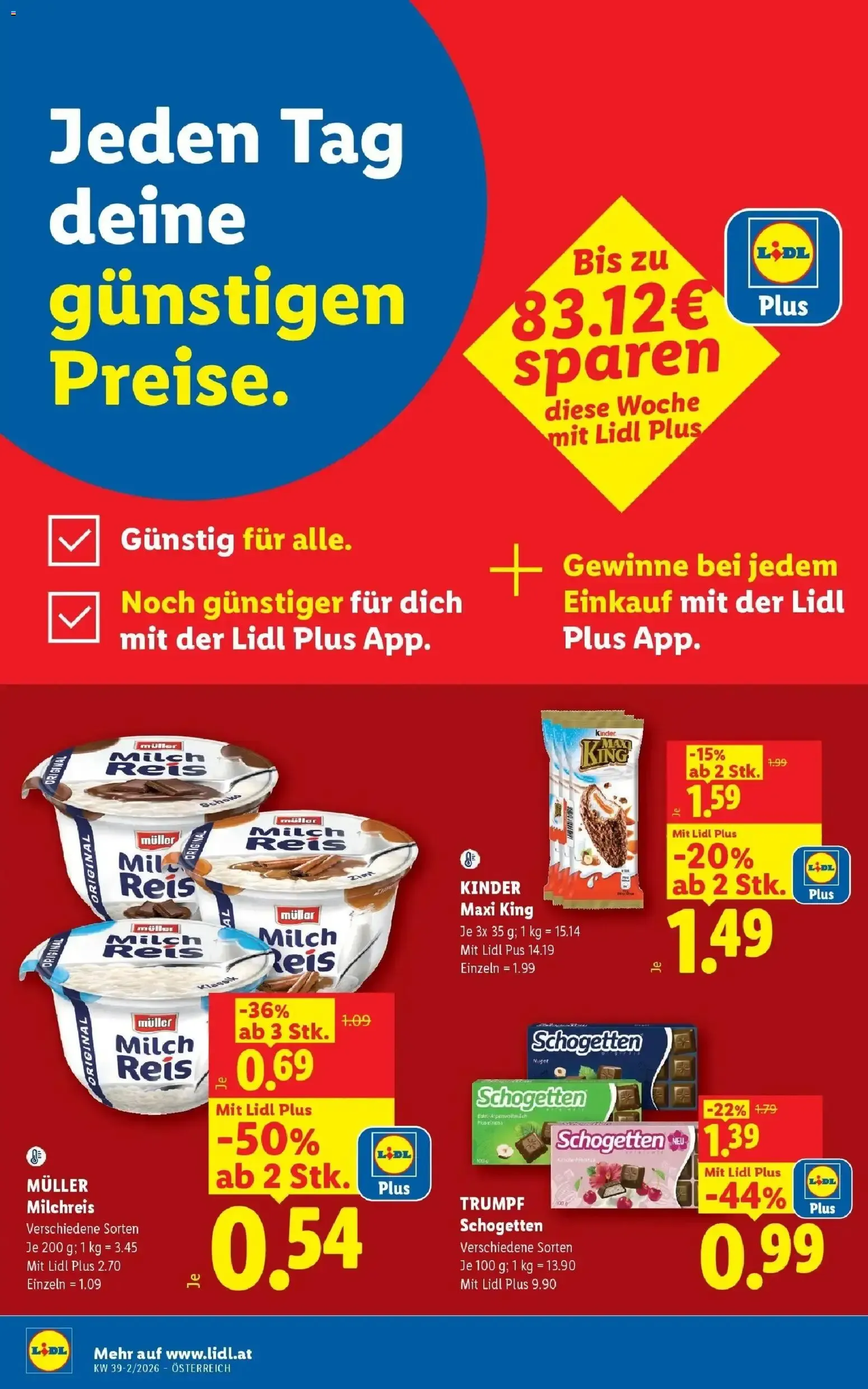 Lidl Flugblatt - Wien ab 24.09.2026 - Angebote ab donnerstag von 24. September bis 26. September 2026 - Flugblätt seite 14