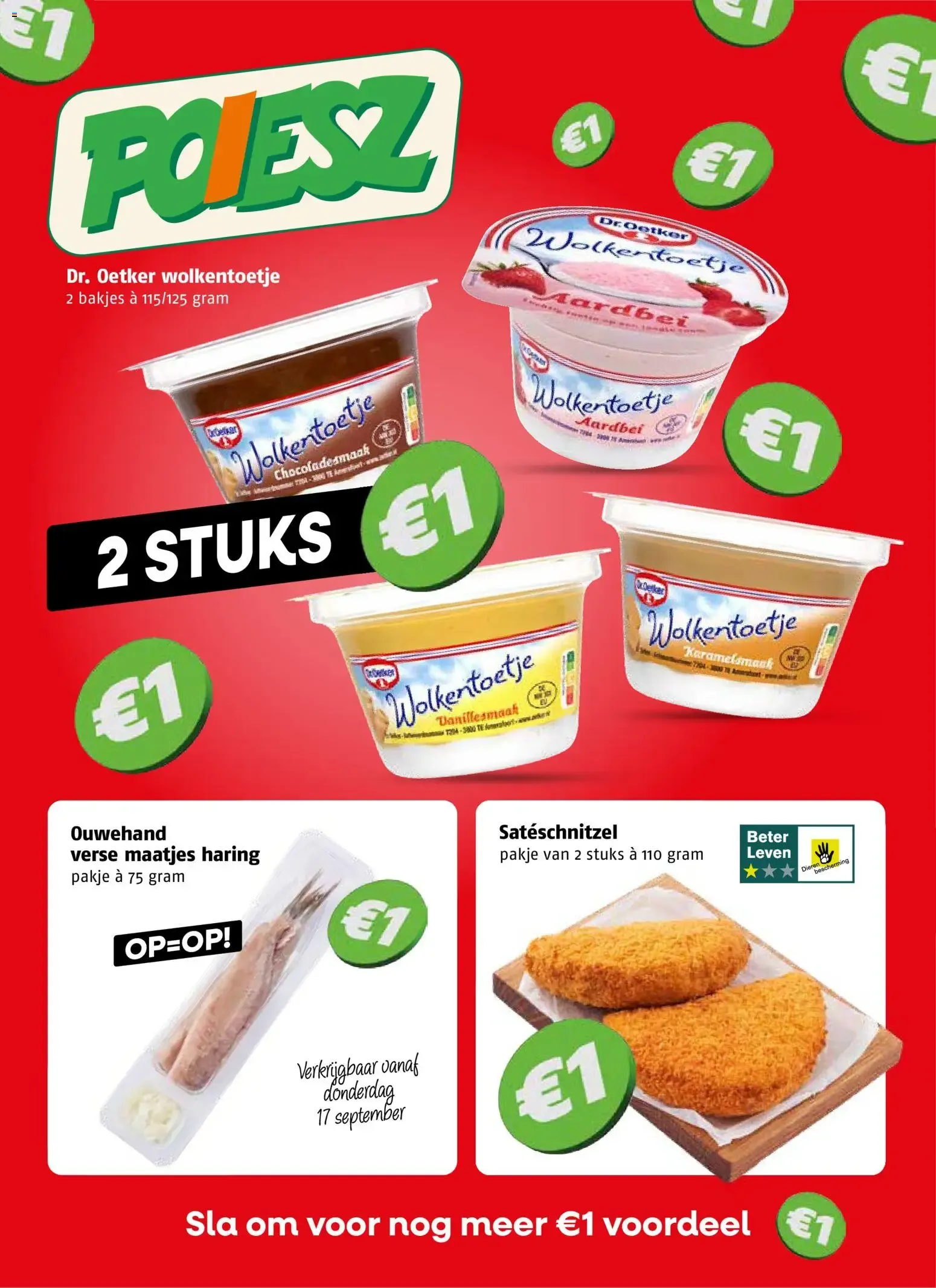Poiesz folder vanaf 14-09-2026 || NIEUWE van 17 september tot 20 september 2026 - Folder pagina 1