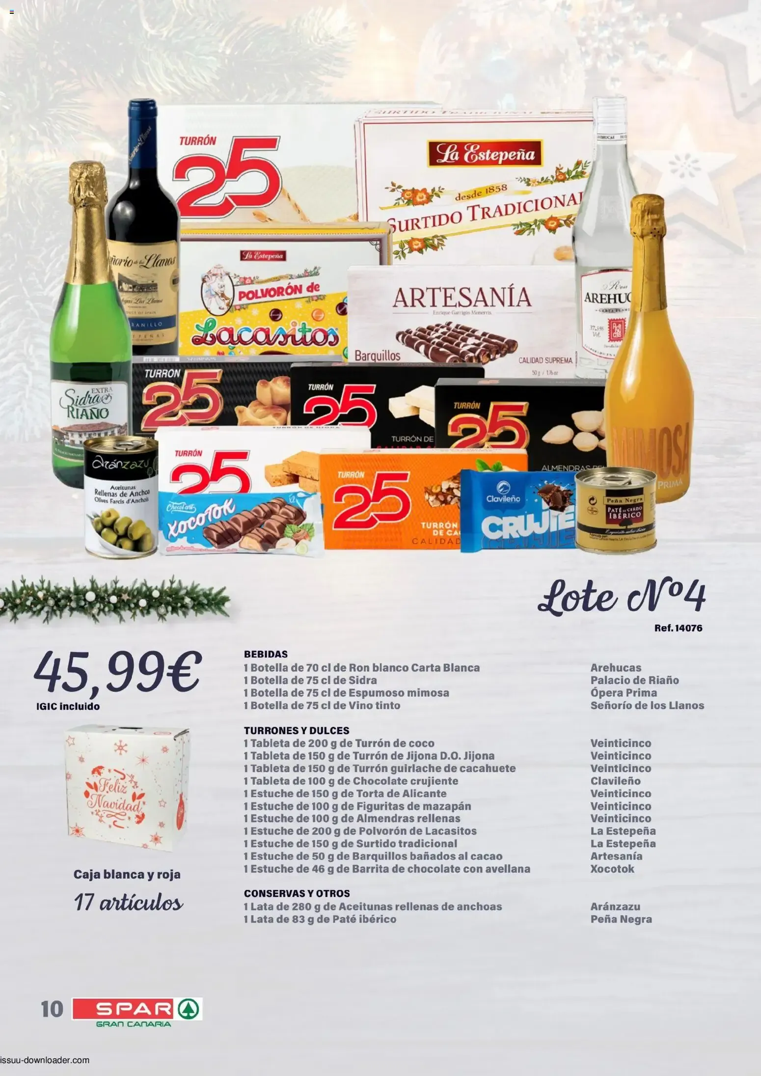 Catálogo de Spar Cestas y Lotes 30/10/2026 - 07/01/2027 30 de octubre al 7 de enero 2027 - Página 10