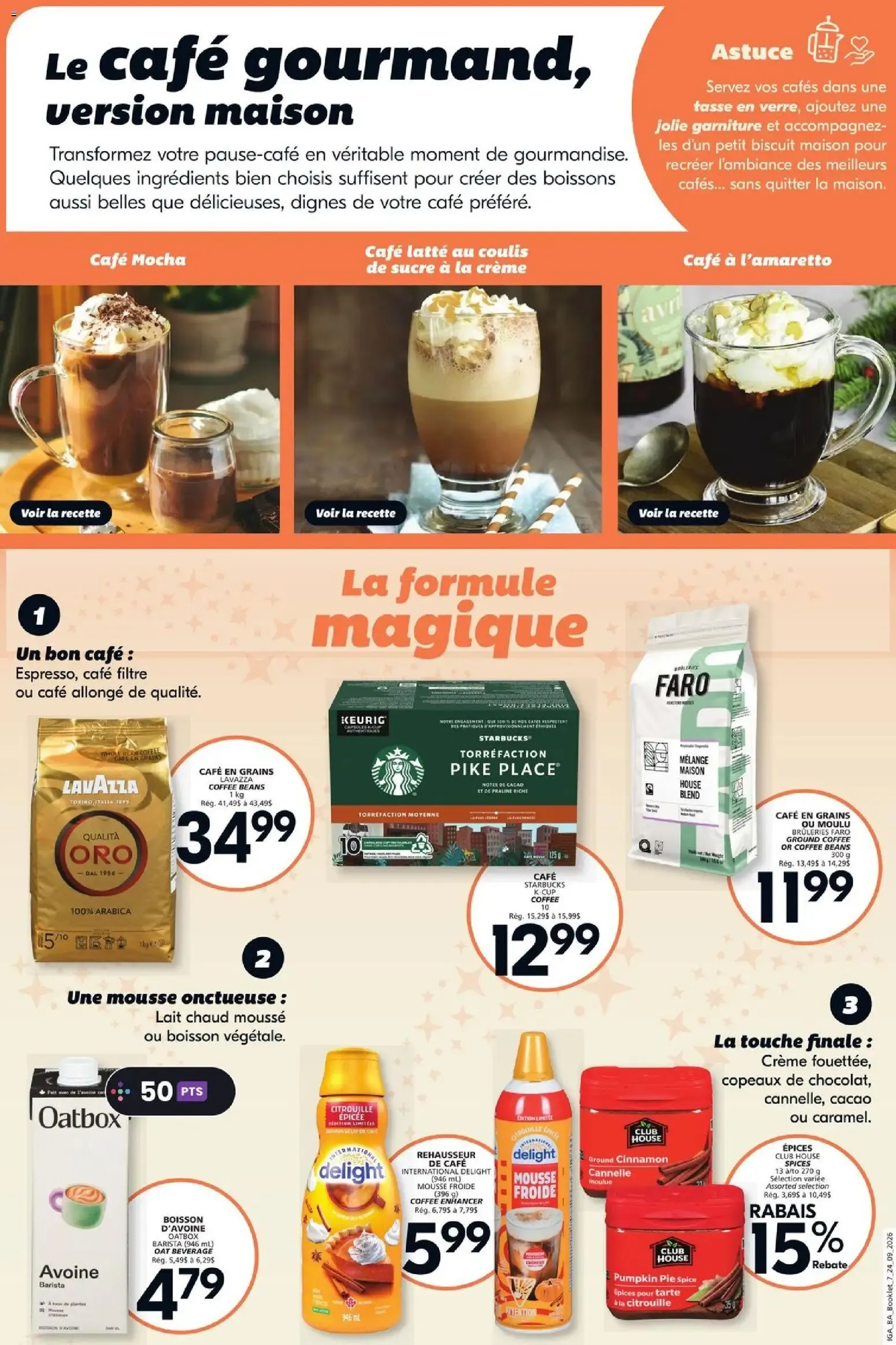 L'automne à savourer from September 24 to September 30 2026 - flyer page 7