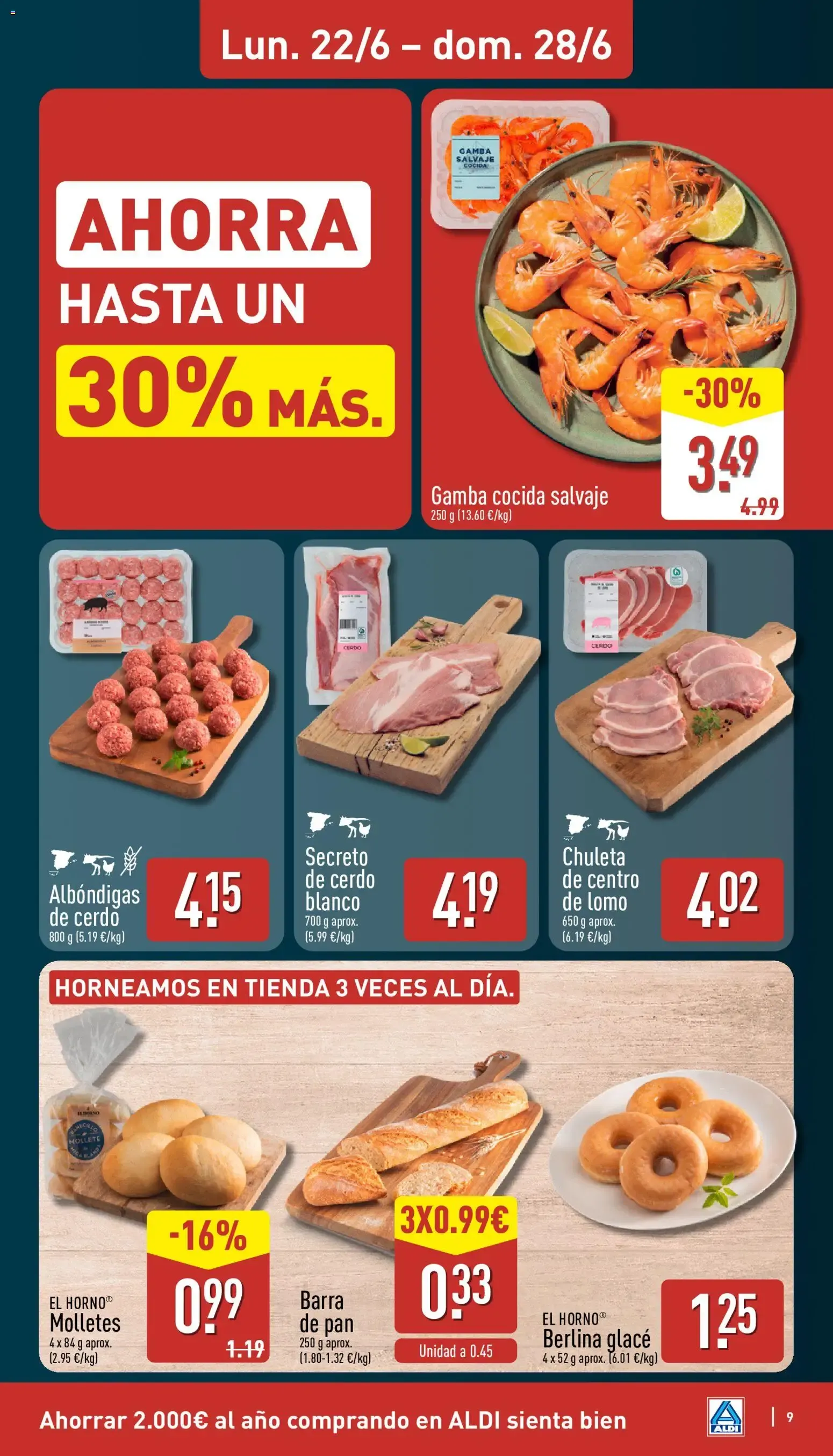 Catálogo de Aldi folleto Península del 22/06/2026 | Catálogo 22 de junio al 28 de junio 2026 - Página 9