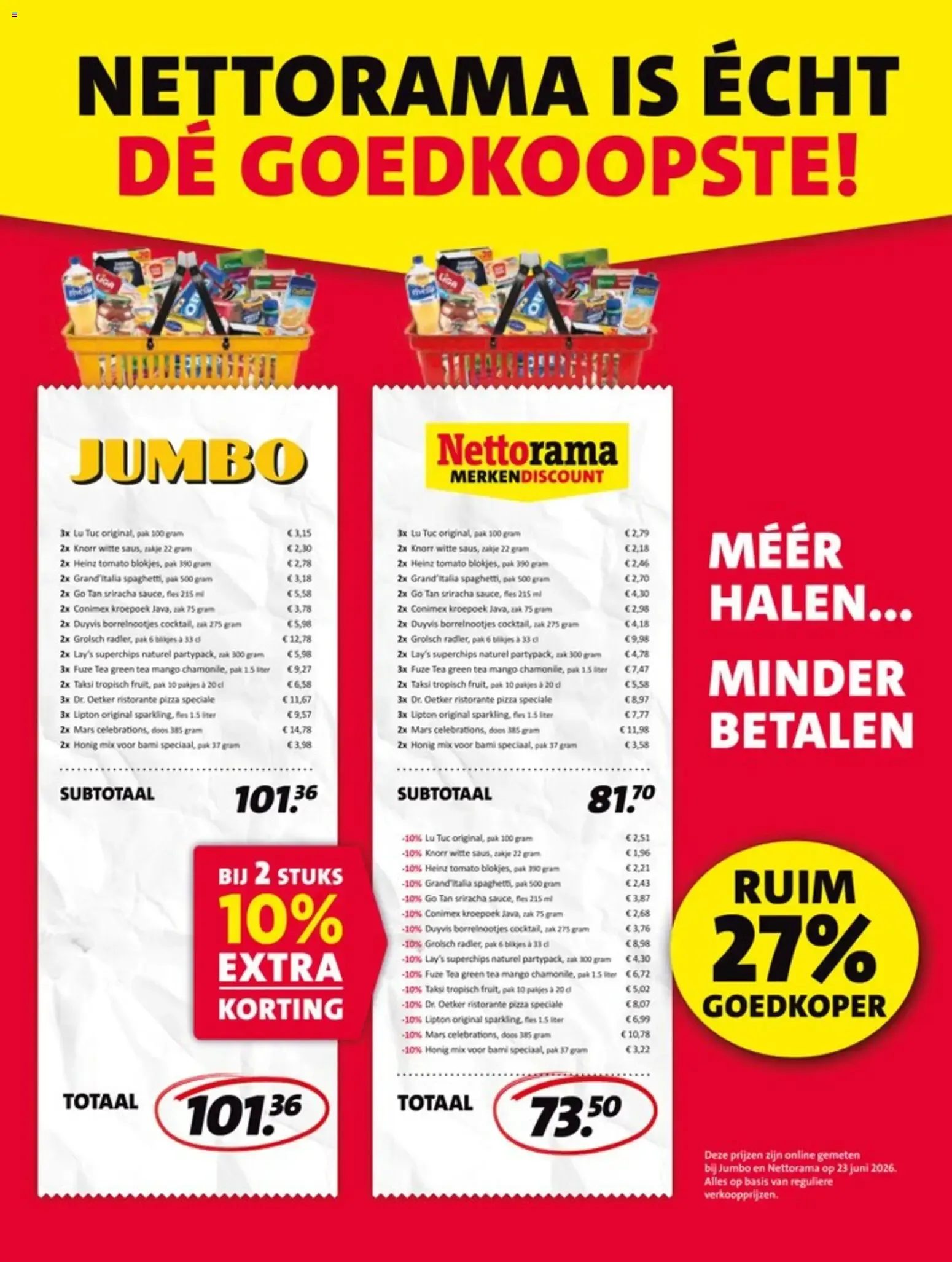 Nettorama MERKENDISCOUNT van 6 juli tot 12 juli 2026 - Folder pagina 35