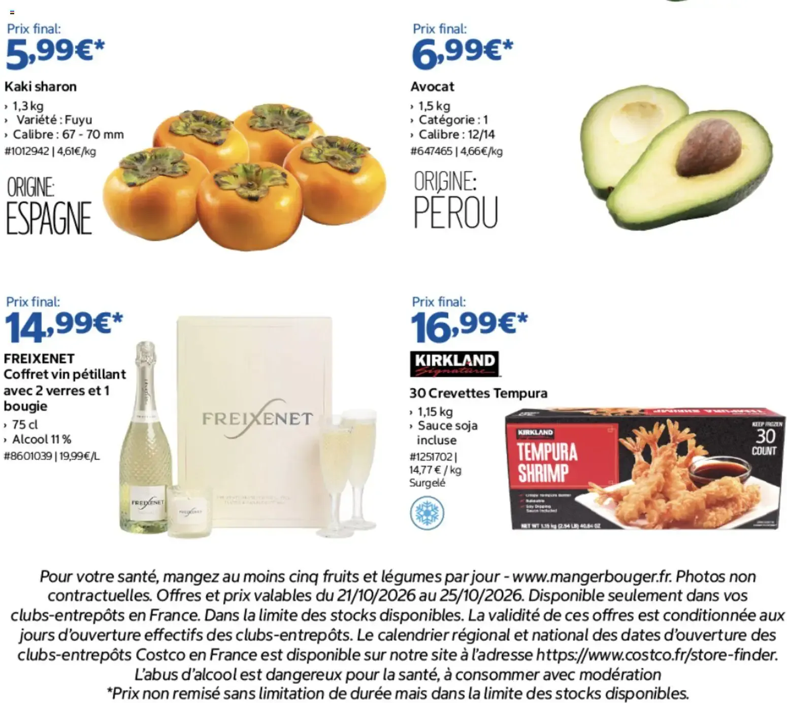 Costco Votre valeur sûre au quotidien du 21 au 25 octobre à partir du 21/10/2026 - promo en ligne du 21 octobre au 25 octobre 2026 - Catalogue page 2