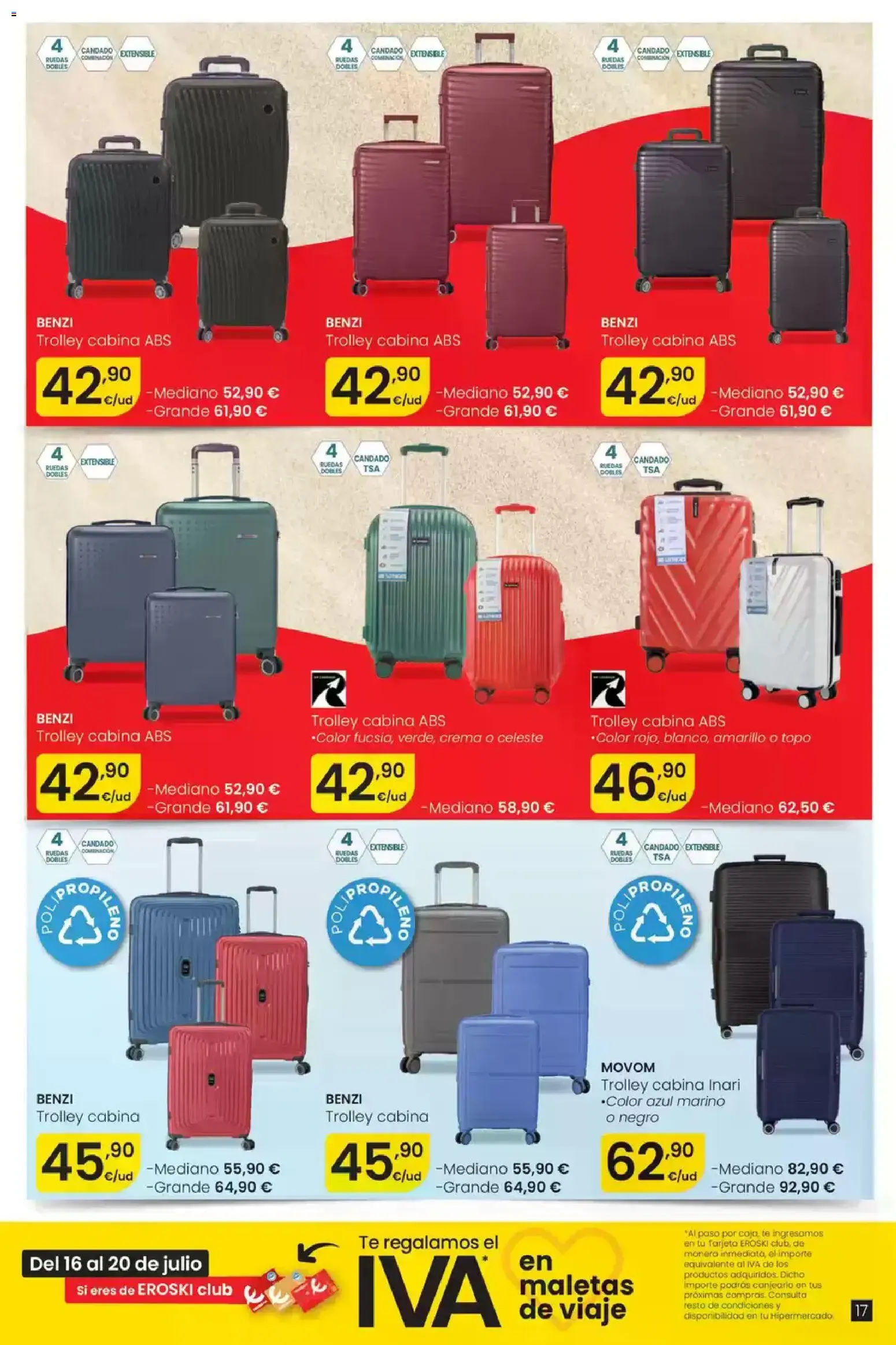 Catálogo de Eroski - Oferta Colchón Pikolin Maren 2.0 HR 16 de julio al 12 de agosto 2026 - Página 17