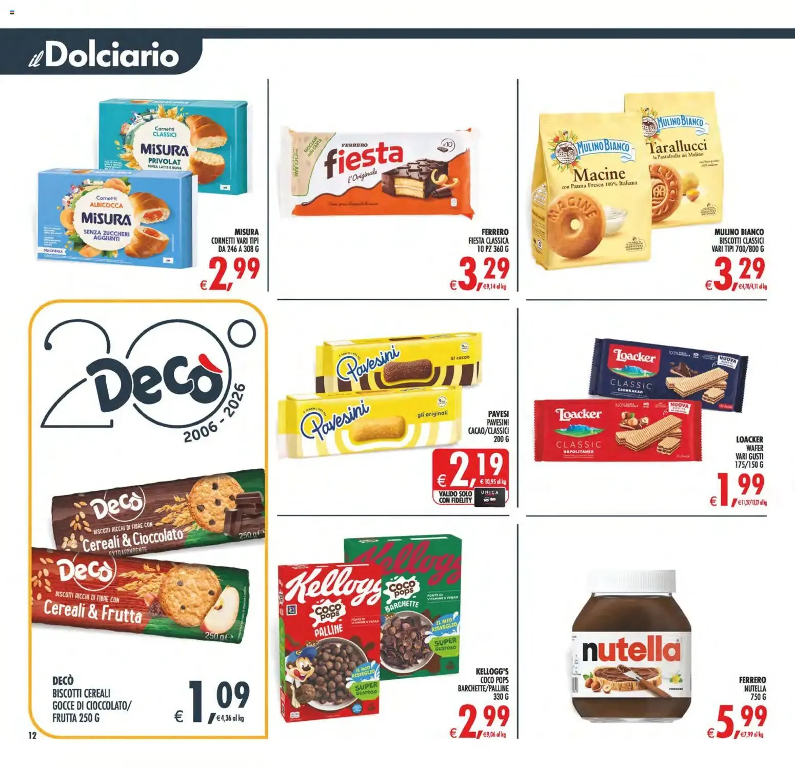 Nuovo Decò volantino Maxistore, Supermercati Lipari dal 23/10/2026 > offerte anteprima 🛍️ da 23 ottobre a 2 novembre di 2026 - Pagina del volantino 12