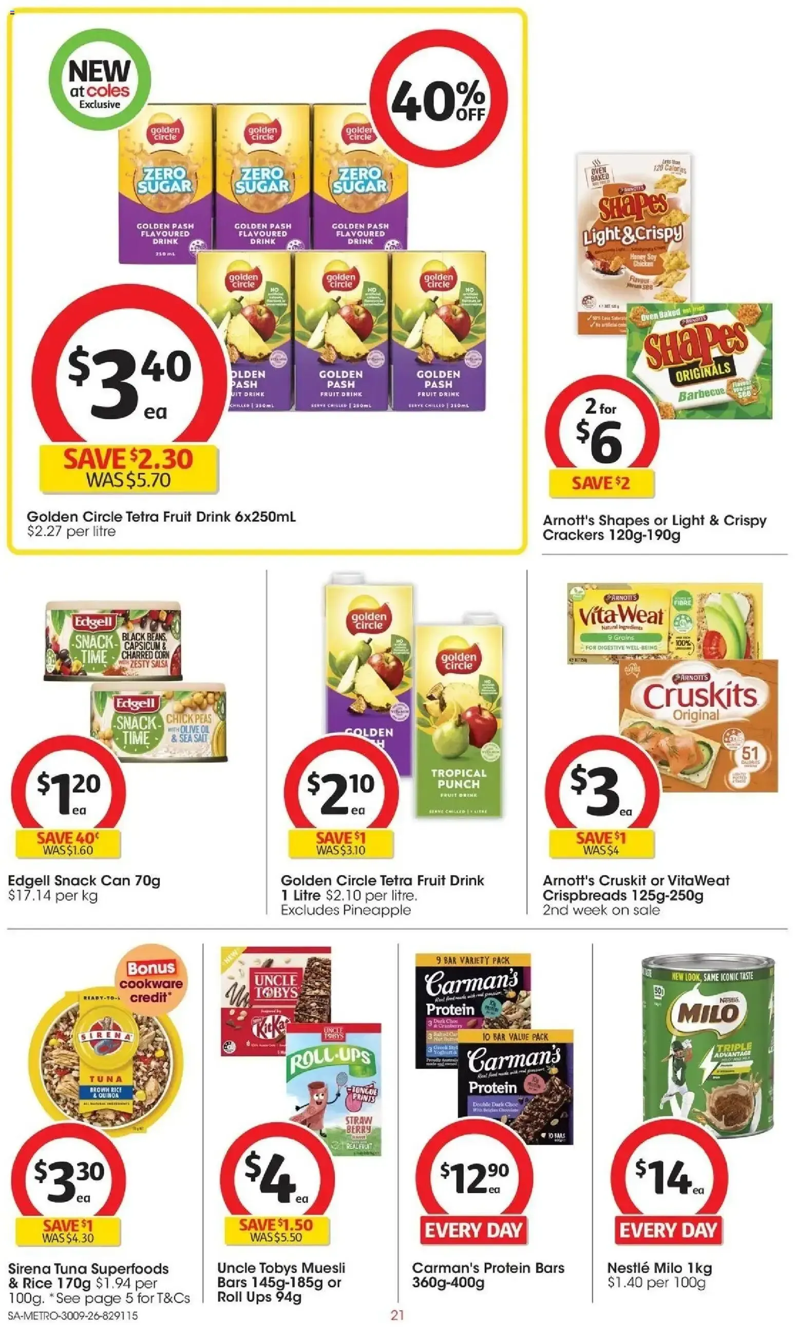Coles catalogue valid from 30/09/2026 > Online Australia - Catalogue valid from 30 September to 6 October 2026 - page 21