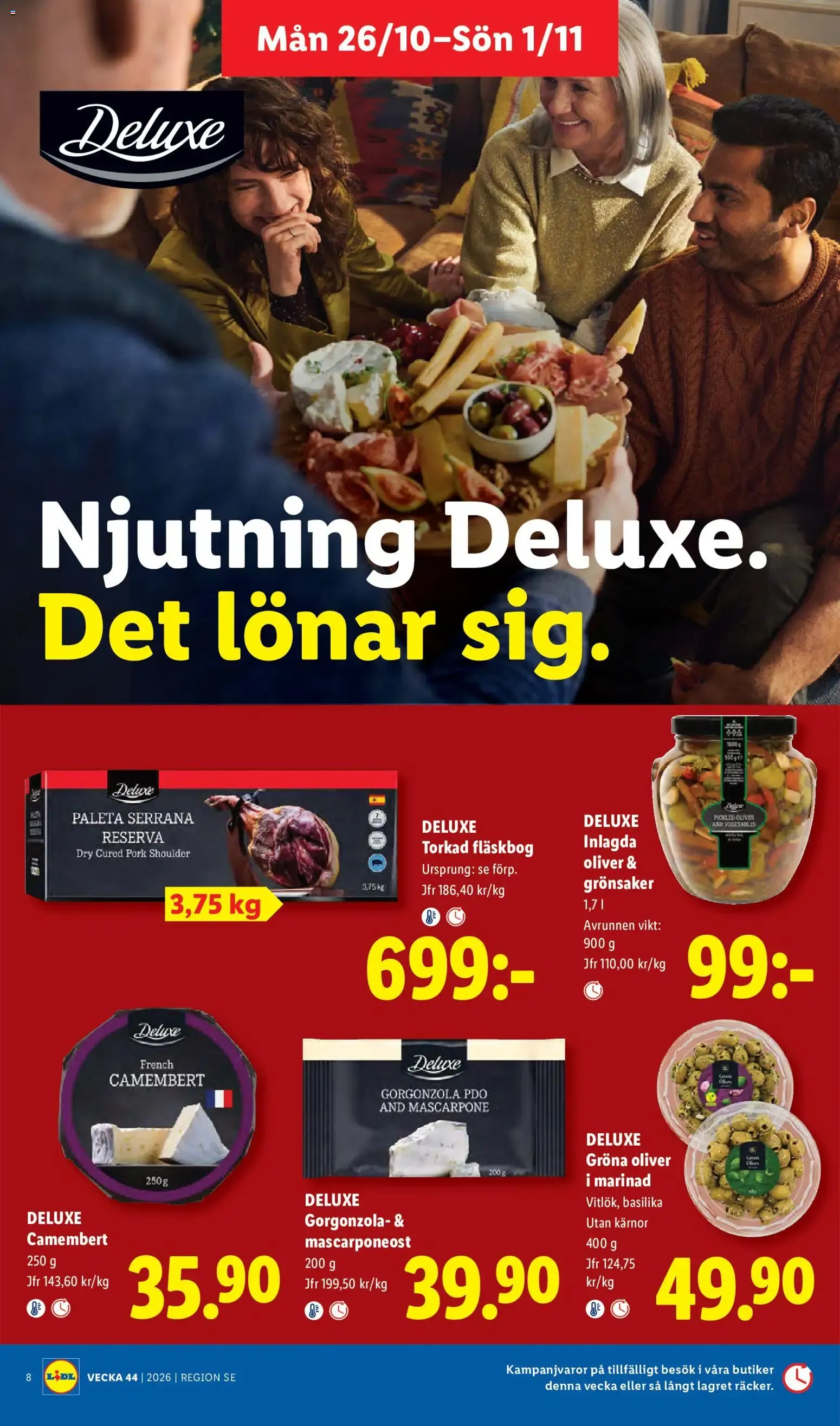 Lidl Veckans erbjudanden från 26 oktober till 1 november 2026 - Reklamblad sidor 8