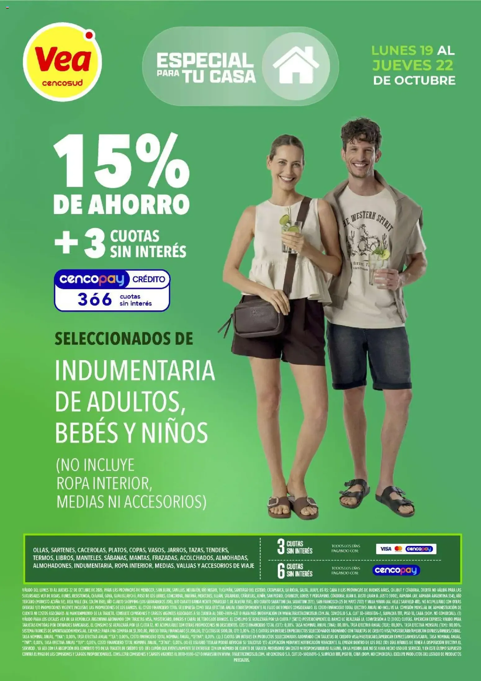 Ofertas de Vea - Especial para tu casa del 19/10/2026 - 21/10/2026 19 de octubre al 21 de octubre 2026 - Página 8 del catálogo
