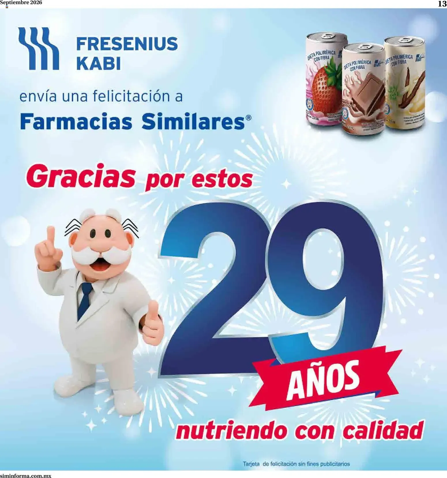 Catálogo de Horóscopos y 29° Aniversario de Farmacias Similares 1 de septiembre al 30 de septiembre 2026 - Pagina 13