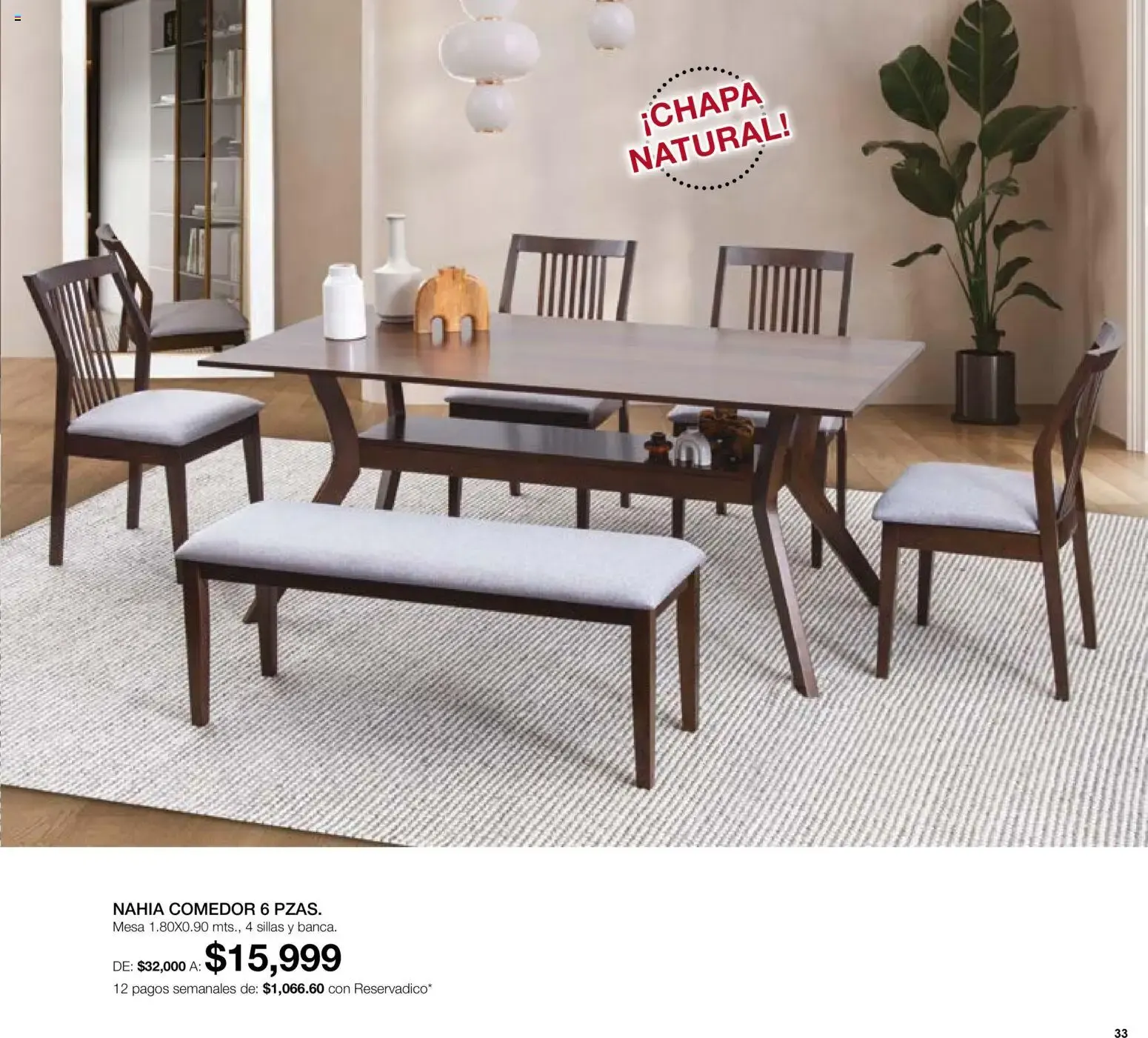 Catálogo de Dico Muebles - Medio Año Medio Precio 1 de agosto al 31 de agosto 2026 - Pagina 33