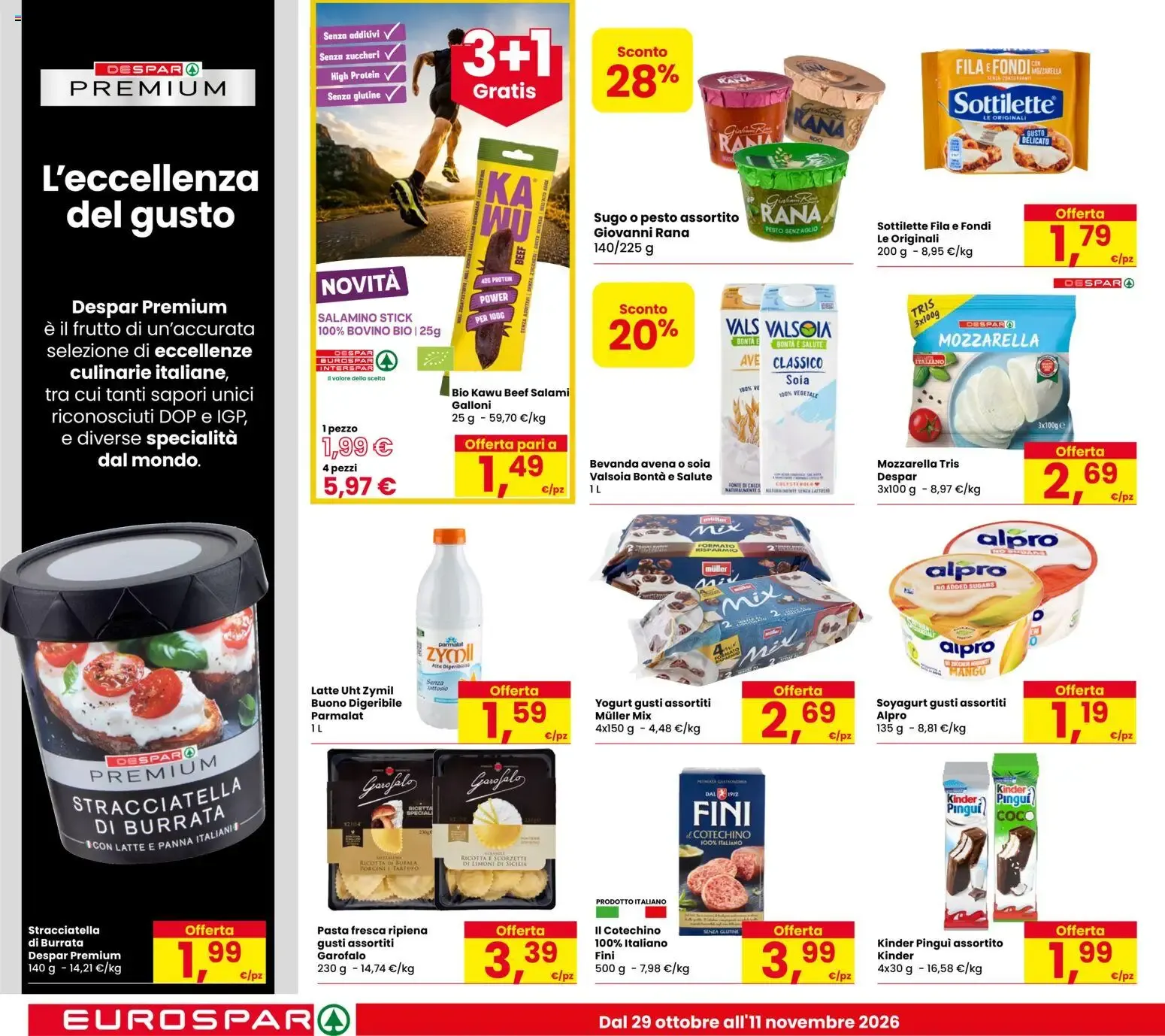 Eurospar volantino dal 29/10/2026 - online Offerte da 29 ottobre a 11 novembre di 2026 - Pagina del volantino 8