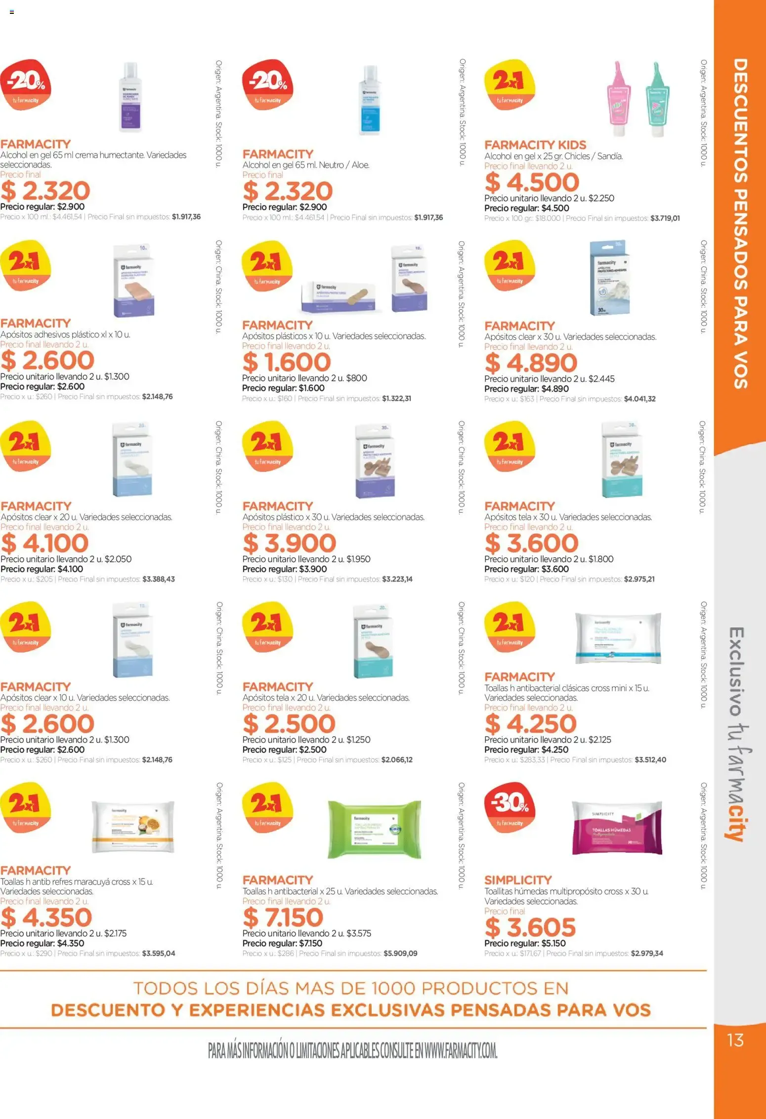 Ofertas de SEMANA tu farmacity 22 de octubre al 30 de octubre 2026 - Página 13 del catálogo