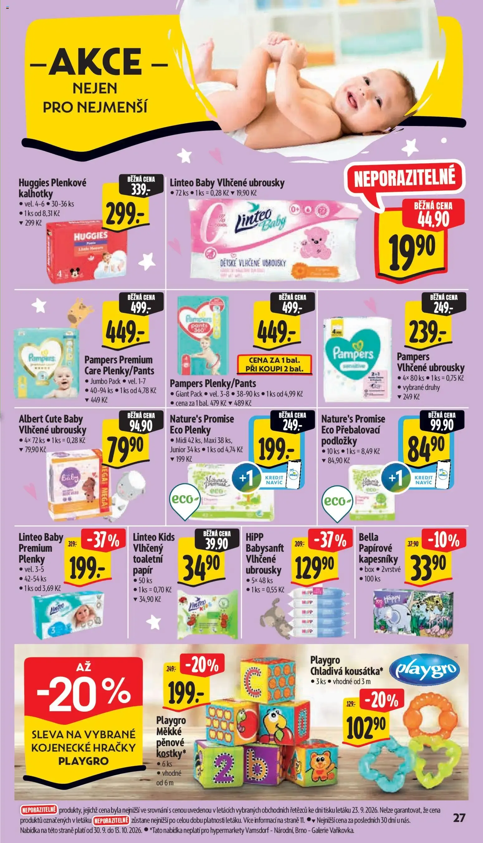 Albert leták - Hypermarket od 30.09.2026 - Akční leták - 30. září 6. října 2026 - Page 37