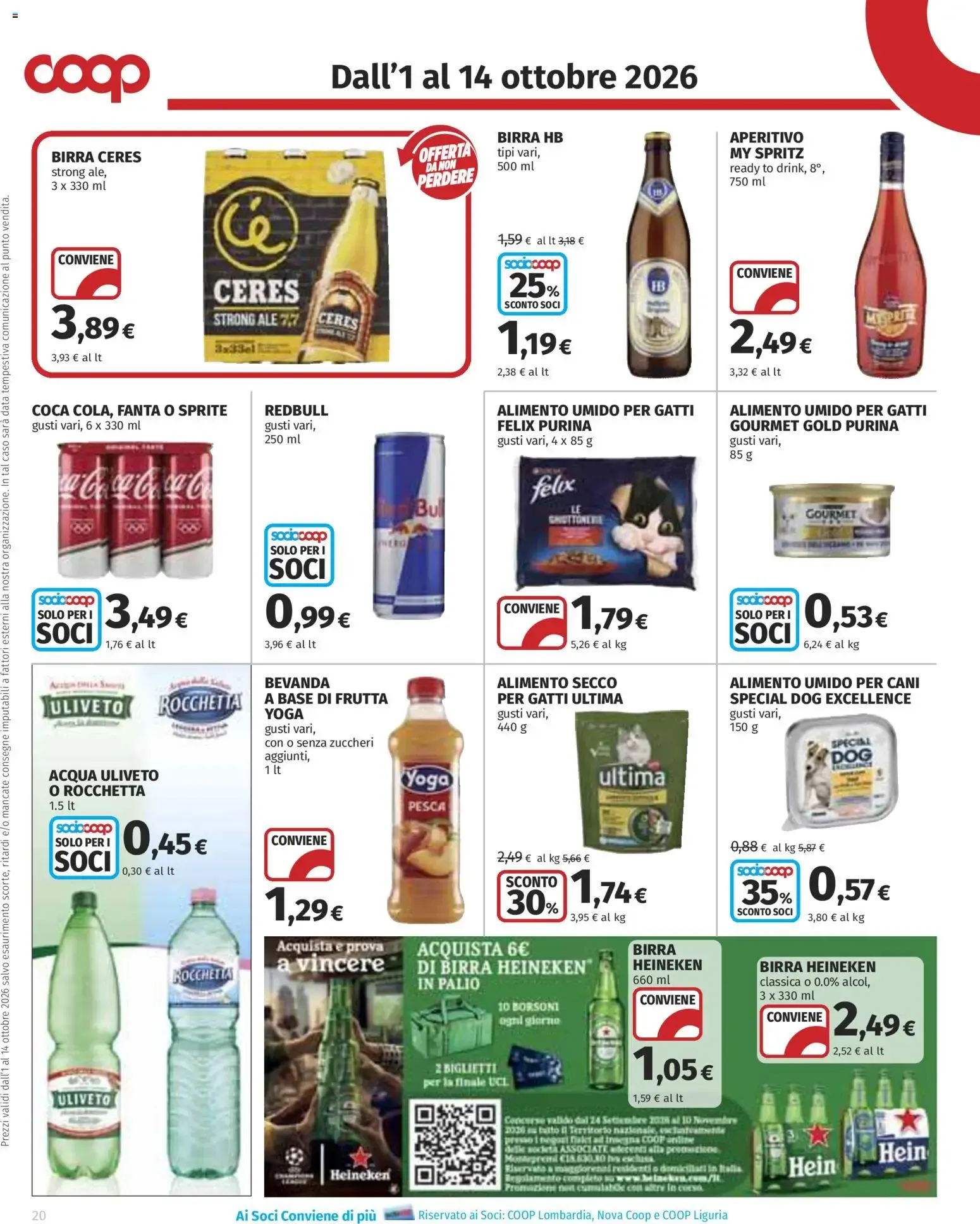 Coop Superstore Extra Offerte da 1 ottobre a 14 ottobre di 2026 - Pagina del volantino 20