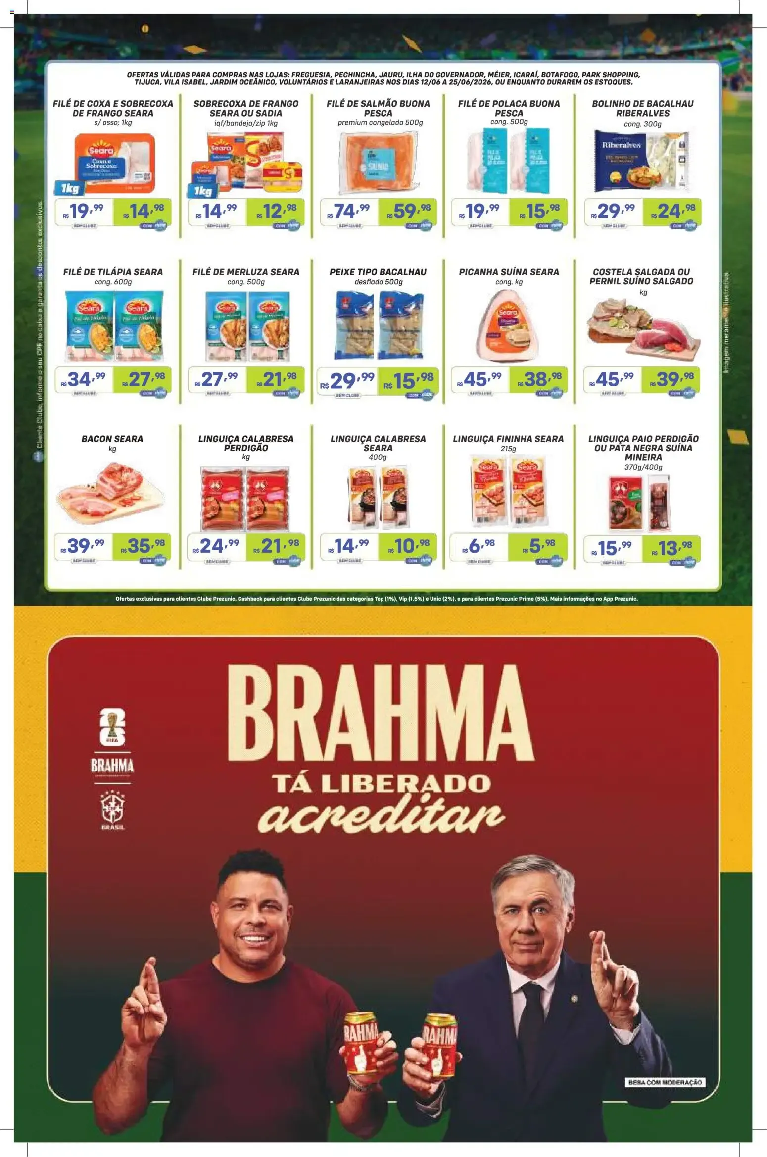 Encarte de Prezunic ofertas Copa de 12/06/2026 | Promoções Online 12 de junho até 25 de junho 2026 - Pagina 4