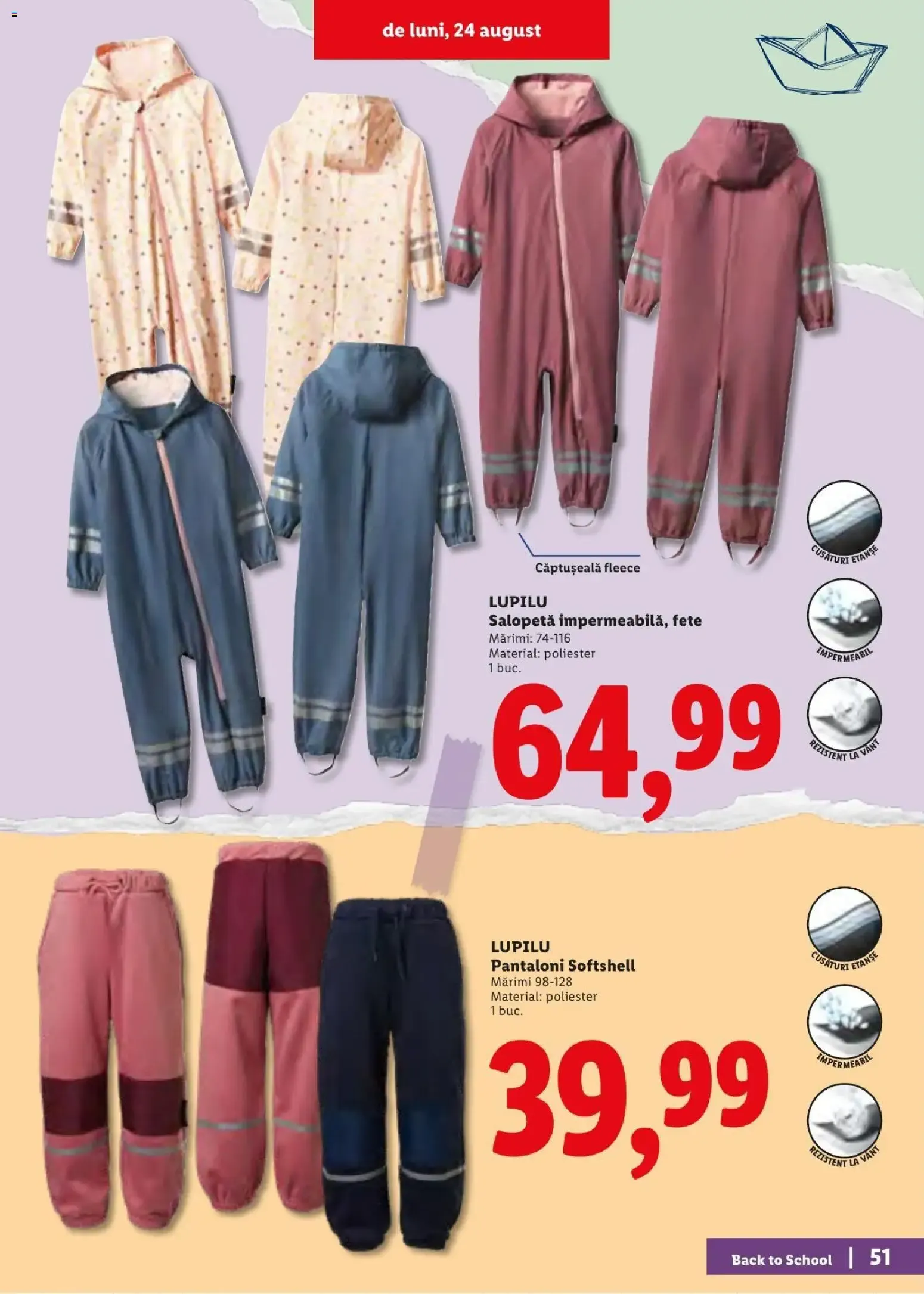 Catalog Catalog LIDL 10.08.2026 - Oferta și Revista online de la 10 august până la 30 august 2026 - Revista Pagina 51