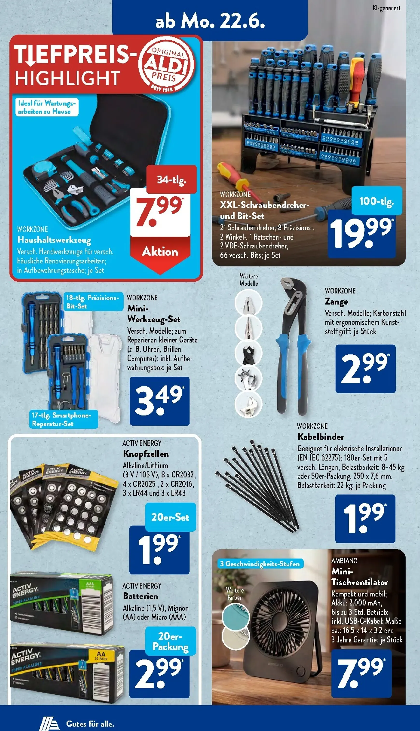 ALDI SÜD Prospekt – von Montag 22.06.2026 bis Samstag 27.06.2026 von 22. Juni bis 27. Juni 2026 - Prospekt seite 13
