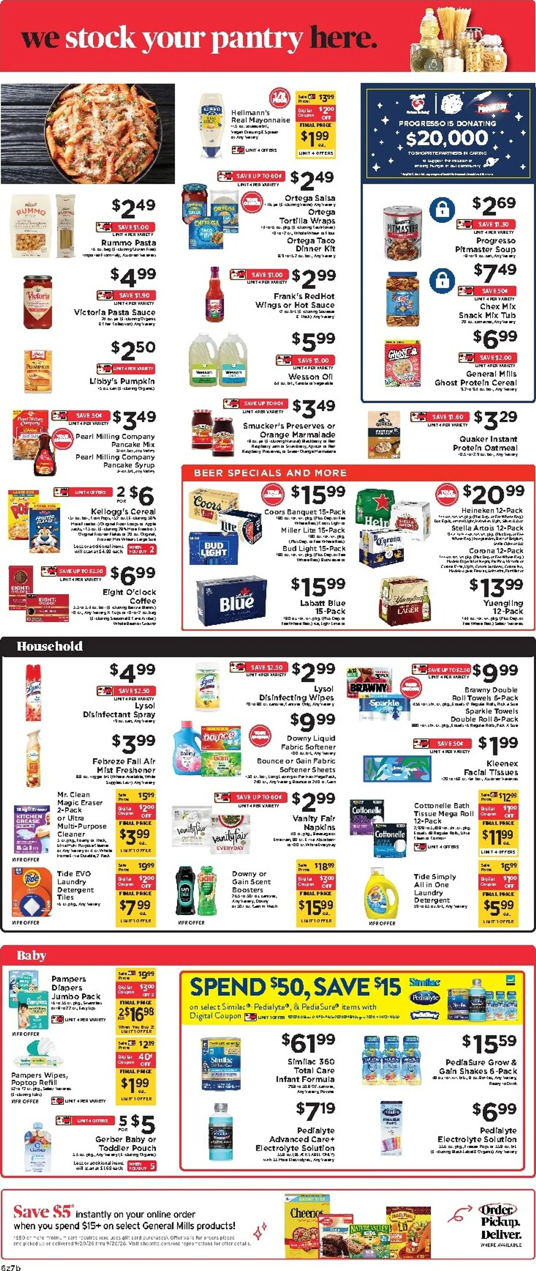 Weekly ad ShopRite: We value family meals here. from September 20 to September 26 2026 - Page 7