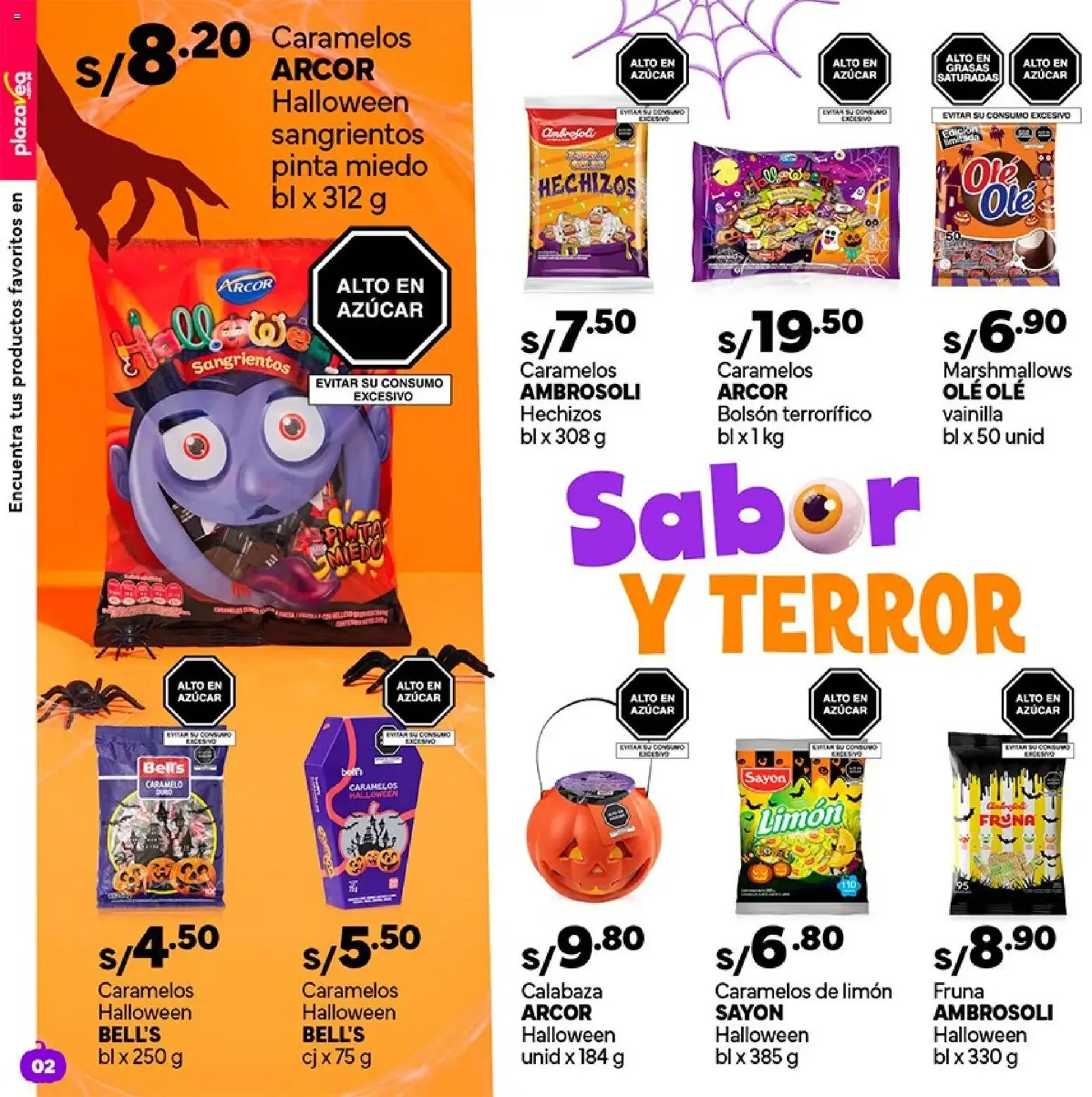 Catalogo de Catálogo Plaza Vea - Díptico Halloween online del 12/10/2026 12 de octubre al 1 de noviembre 2026 - Pag 2