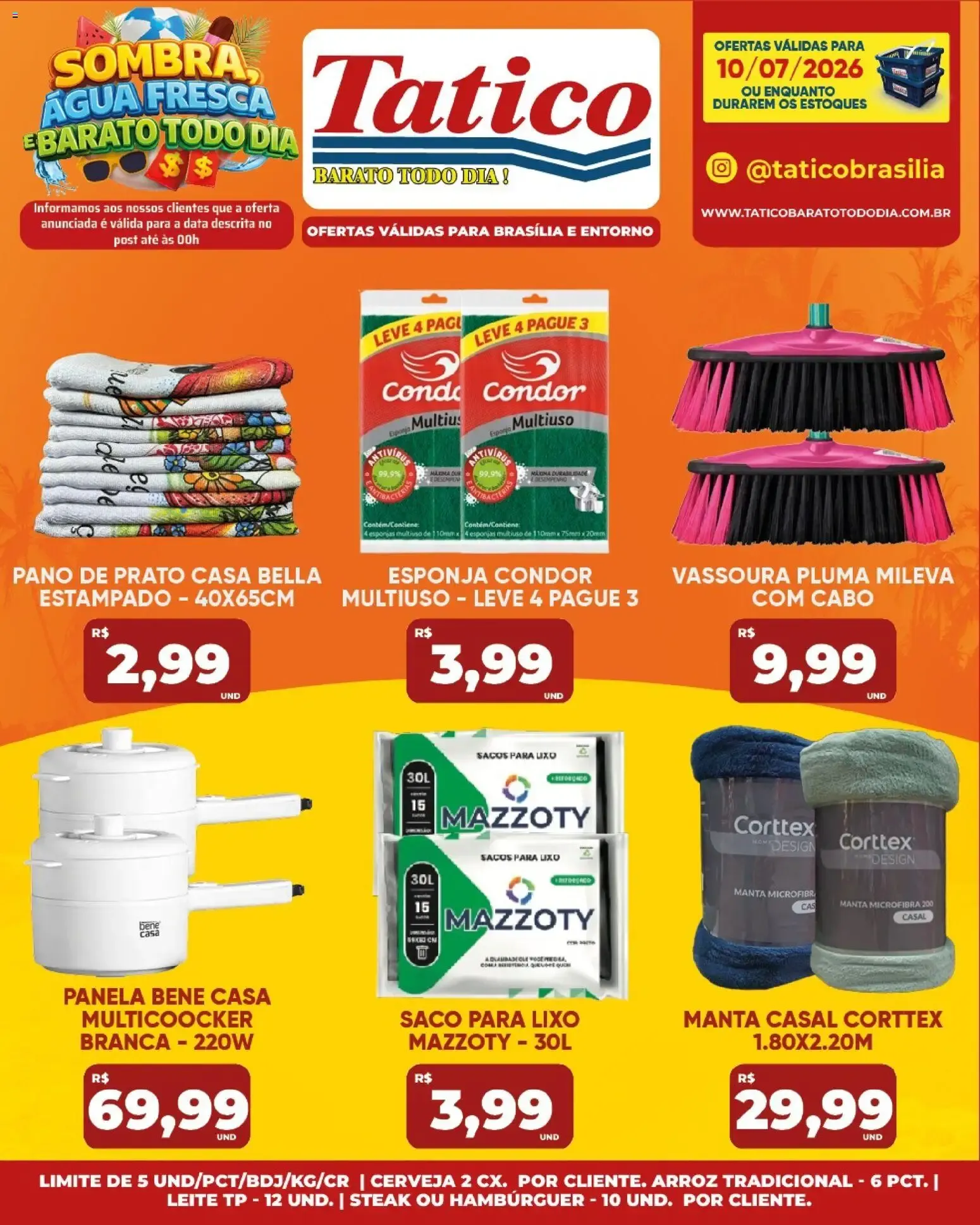 Encarte de Tatico ofertas Fim de Semana de 11/07/2026 | Promoções Online 11 de julho até 12 de julho 2026 - Pagina 31