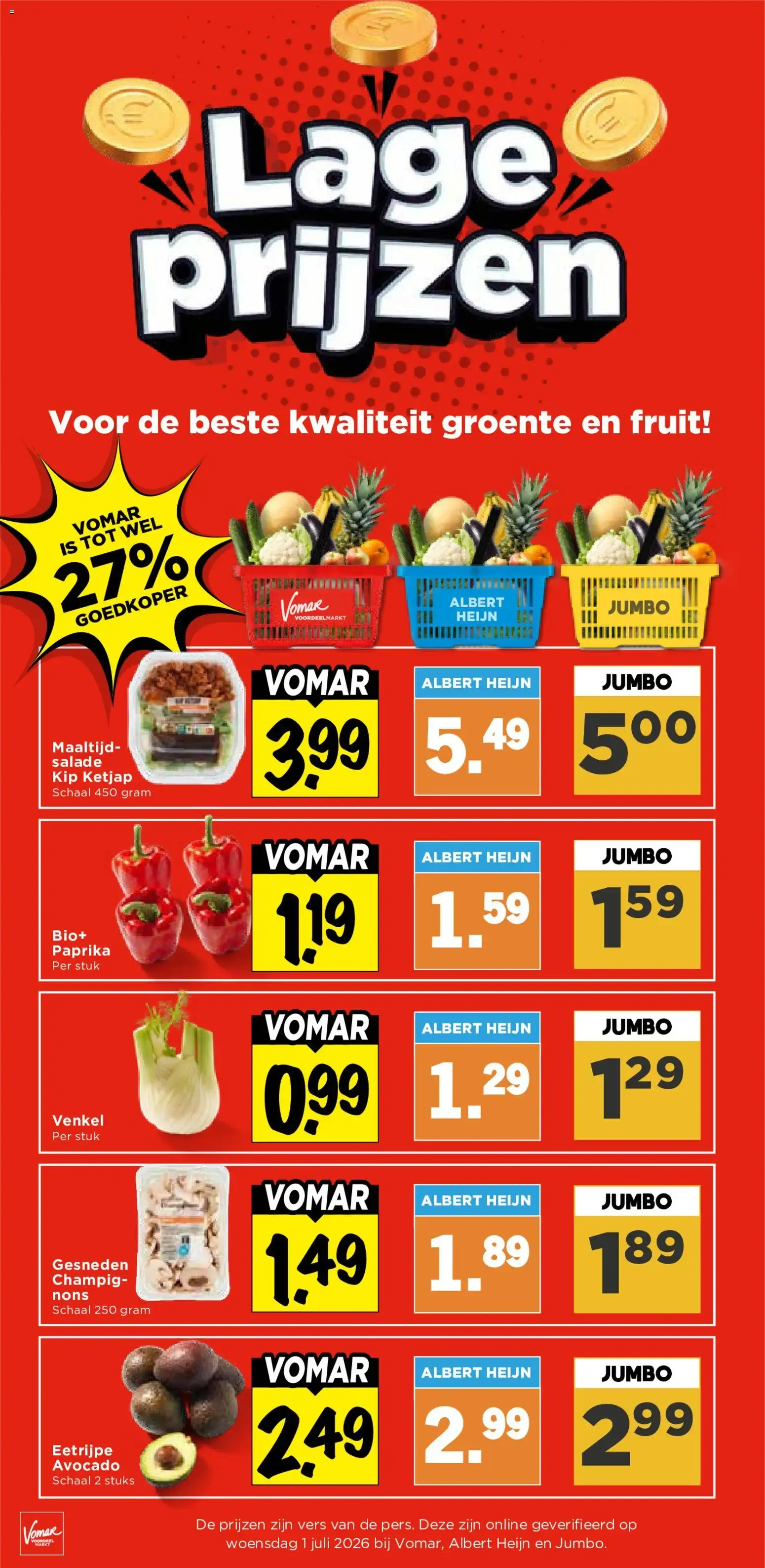 Vomar Actie! De beste acties van Nederland! van 12 juli tot 18 juli 2026 - Folder pagina 13