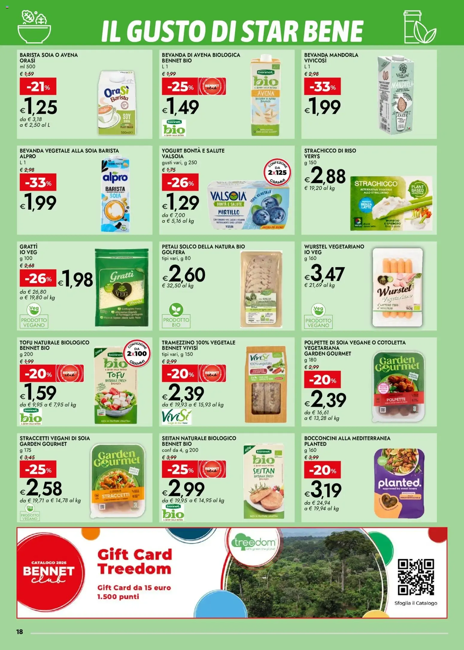 Nuovo bennet volantino dal 18/06/2026 > offerte anteprima 🛍️ da 18 giugno a 1 luglio di 2026 - Pagina del volantino 18