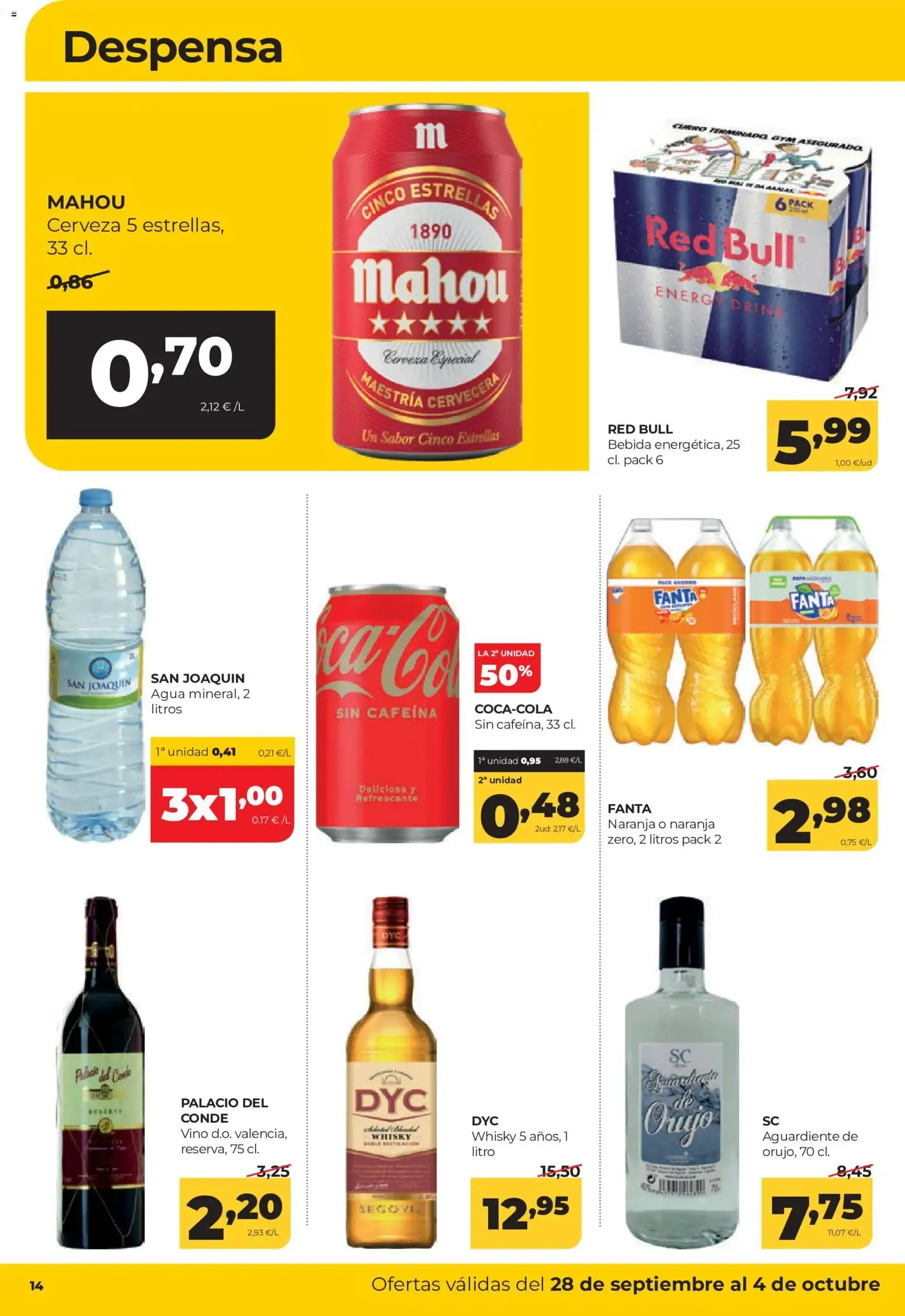 Catálogo de Alimerka 28 de septiembre al 4 de octubre 2026 - Página 14