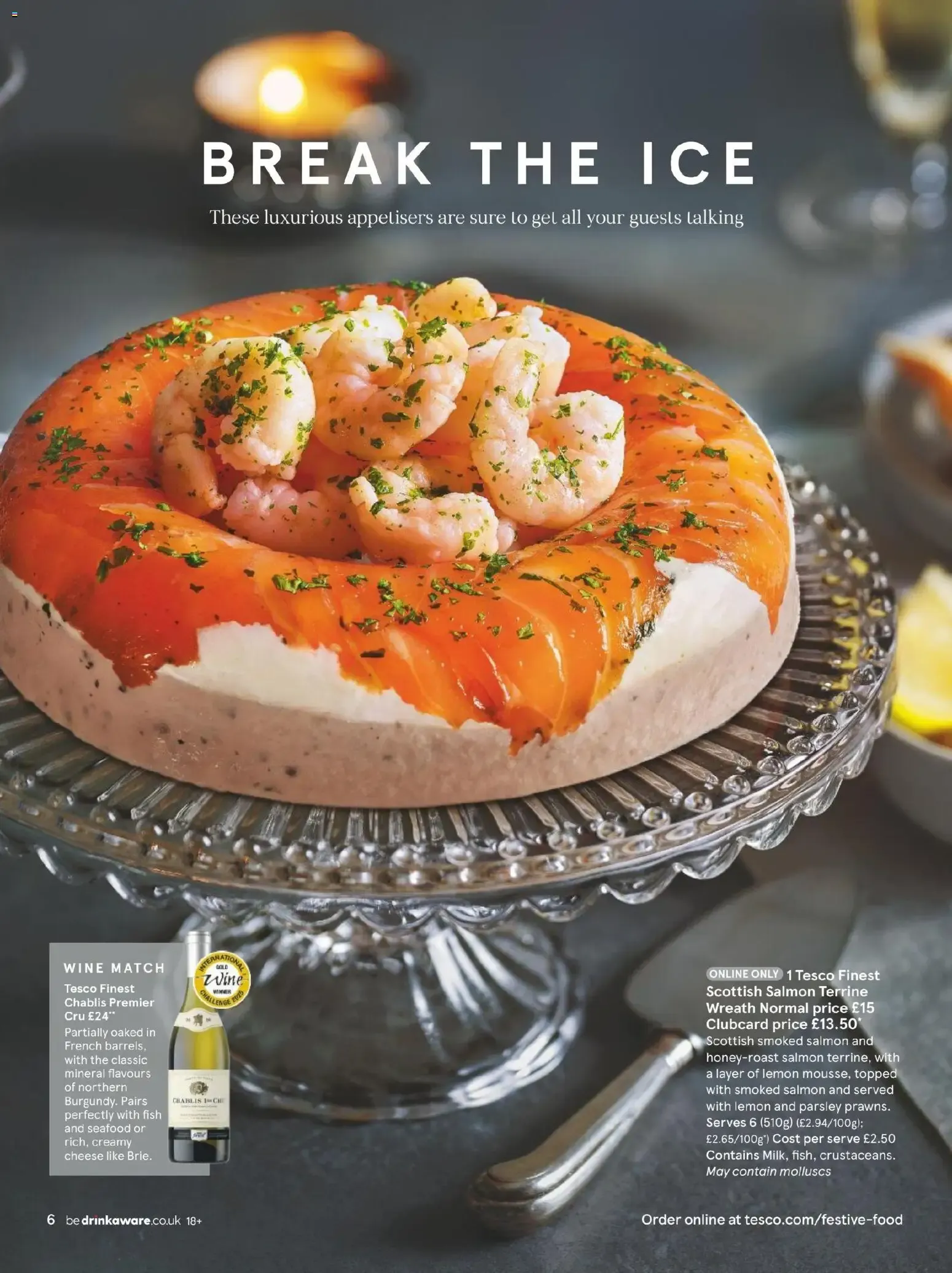 TESCO finest Festive Food to Order from 4 November to 31 December 2026 - Catalogue Page 6