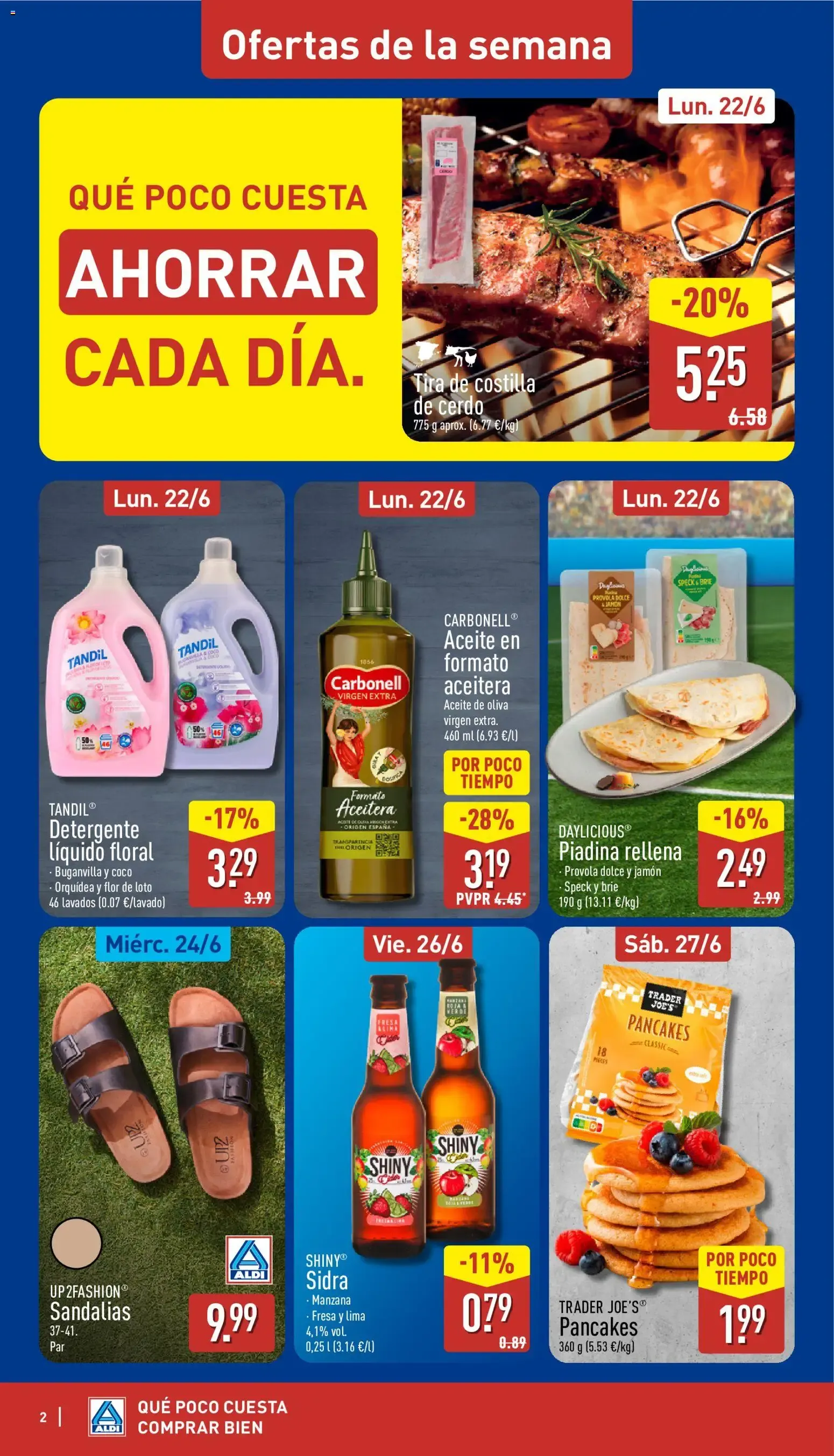 Catálogo de Aldi: Un Baño de Sabor al Mejor Precio 22 de junio al 28 de junio 2026 - Página 2