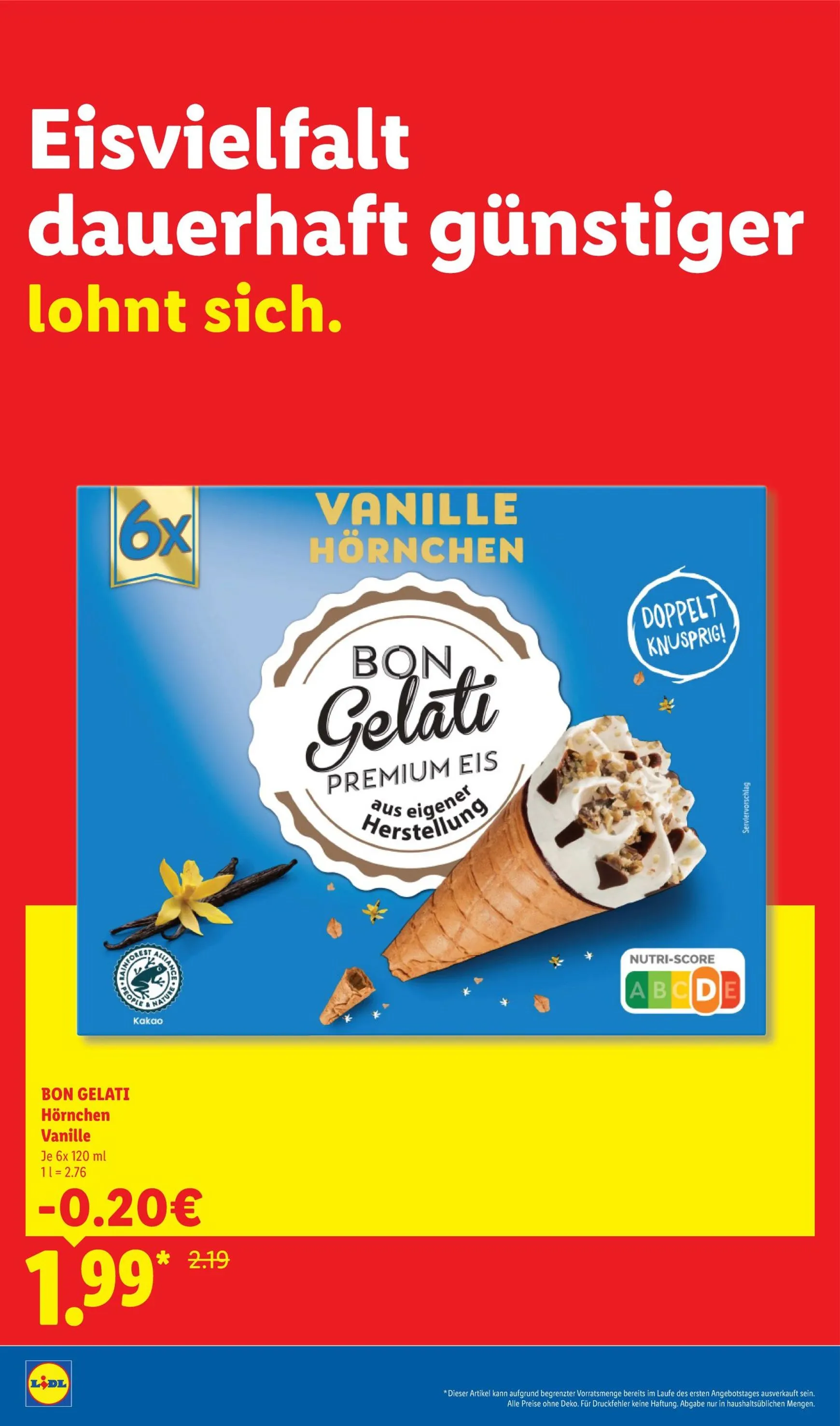 Lidl: Der Preisführer macht Deutschland dauerhaft günstiger! von 1. Juli bis 31. August 2026 - Prospekt seite 18