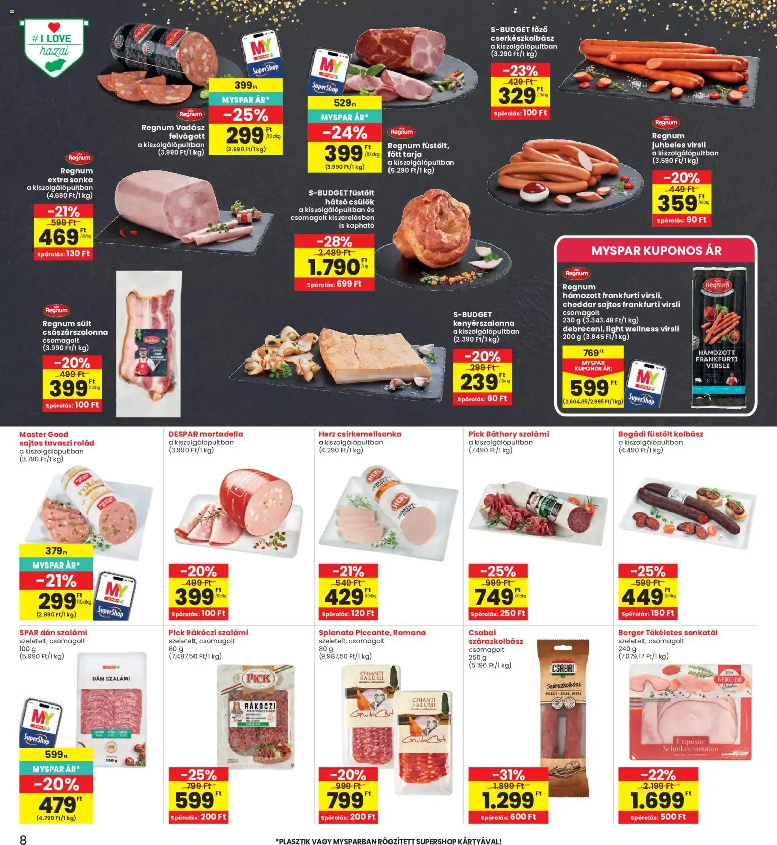 Katalógus Interspar akciós újság - 2026.06.11. -tól/töl > akció, lapozható szórólap 🛍️ június 11.-tól június 17.-ig 2026. - Oldal 8
