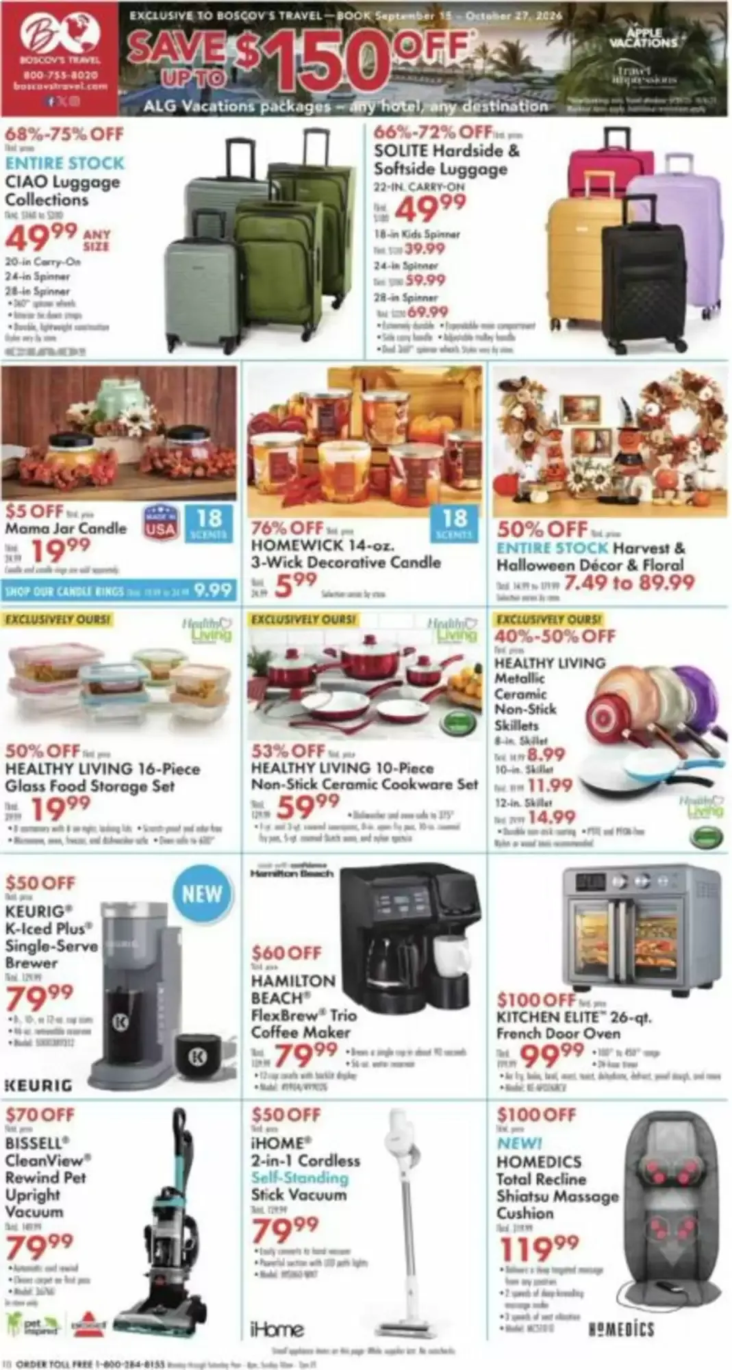 Weekly ad Boscov's - It's the Great Pumpkin, Charlie Brown Celebration & Sales from September 10 to September 16 2026 - Page 10