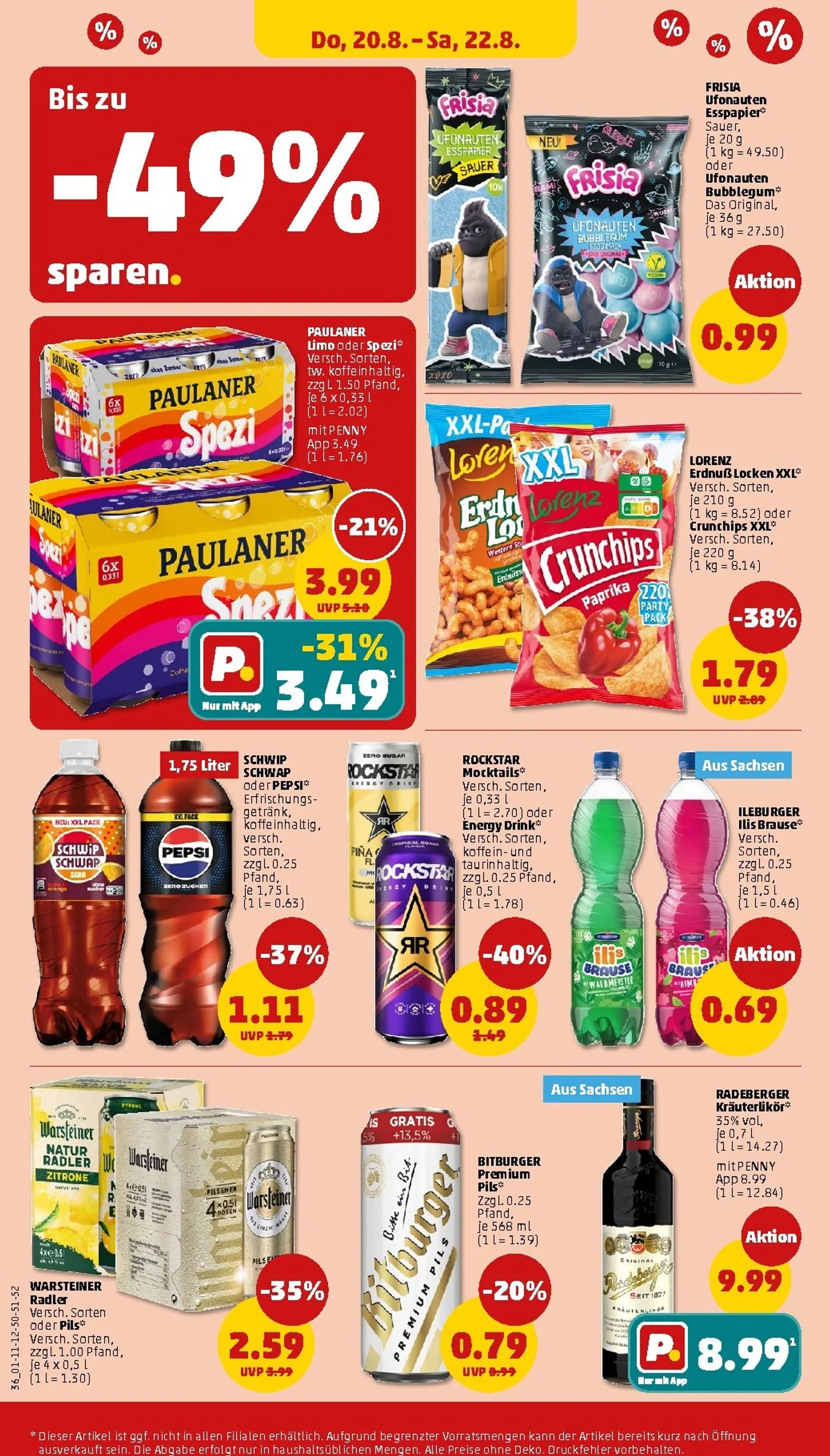 PENNY Prospekt nächste Woche – von Montag 17.08.2026 bis Samstag 22.08.2026 von 17. August bis 22. August 2026 - Prospekt seite 44