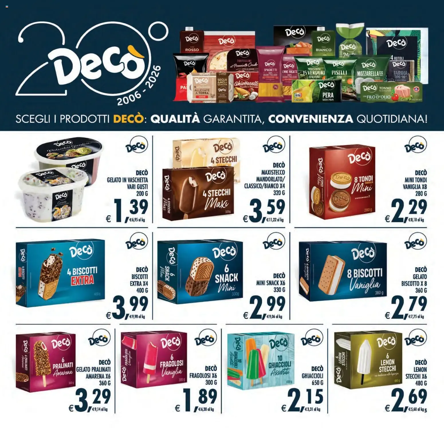 Nuovo Decò volantino Maxistore, Supermercati, Local Sicilia dal 31/07/2026 > offerte anteprima 🛍️ da 31 luglio a 10 agosto di 2026 - Pagina del volantino 6