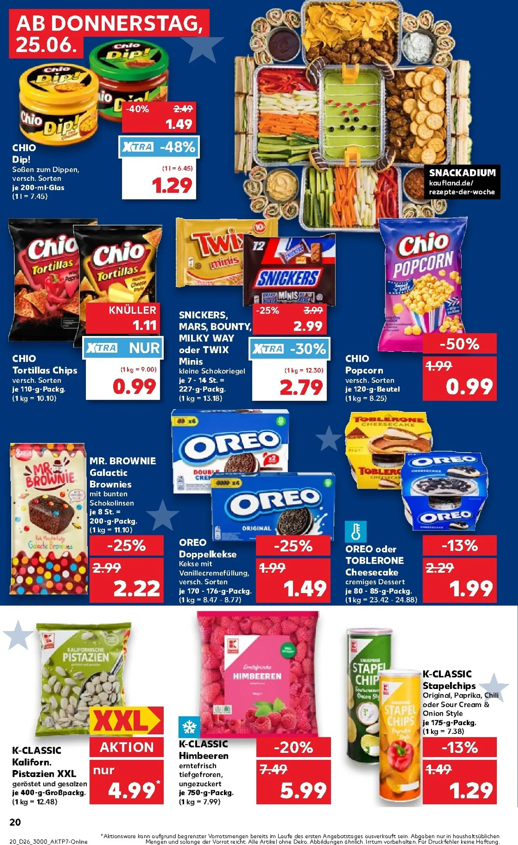 Neuer Kaufland Prospekt – von Donnerstag 25.06.2026 bis Mittwoch 01.07.2026 von 25. Juni bis 1. Juli 2026 - Prospekt seite 21