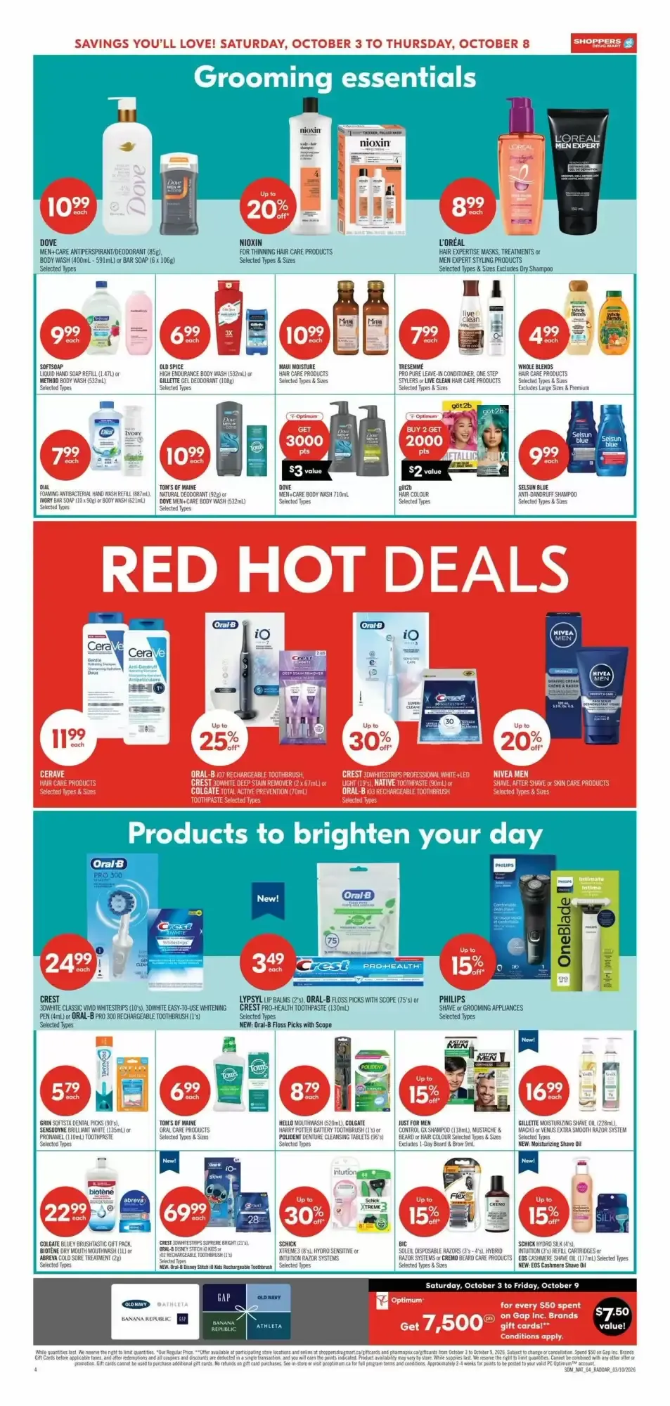 Shoppers Drug Mart flyer week 40 from October 3 to October 8 2026 - flyer page 13