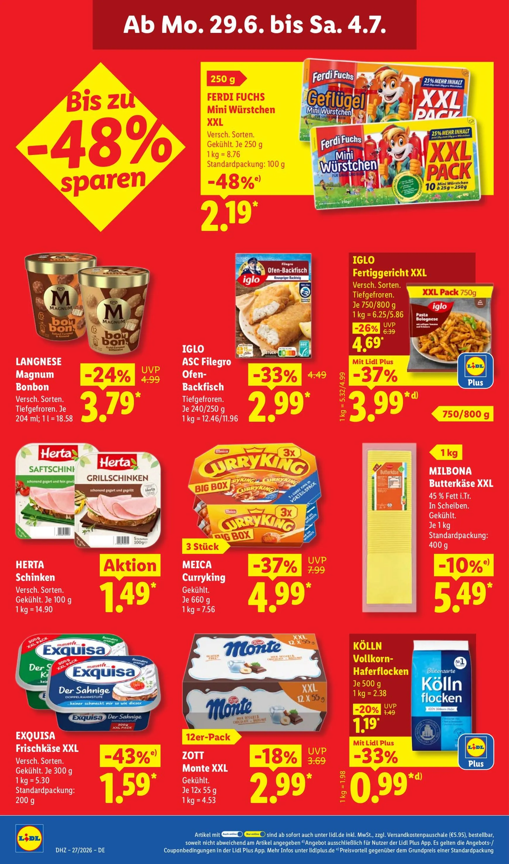 Lidl Prospekt – von Montag 29.06.2026 bis Samstag 04.07.2026 von 29. Juni bis 4. Juli 2026 - Prospekt seite 25