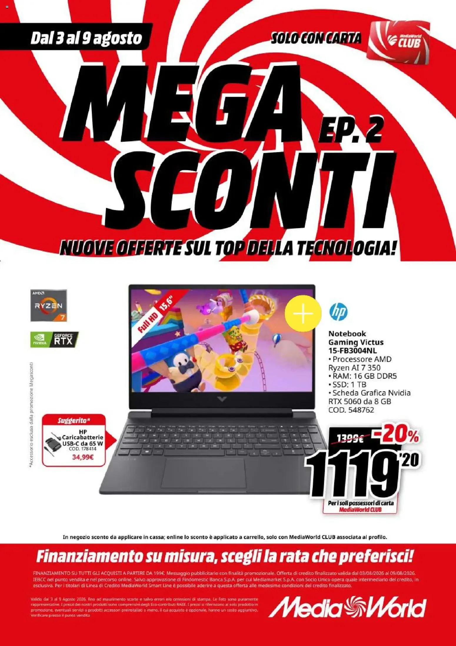 MEGA SCONTI EP.2 da 3 agosto a 9 agosto di 2026 - Pagina del volantino 16