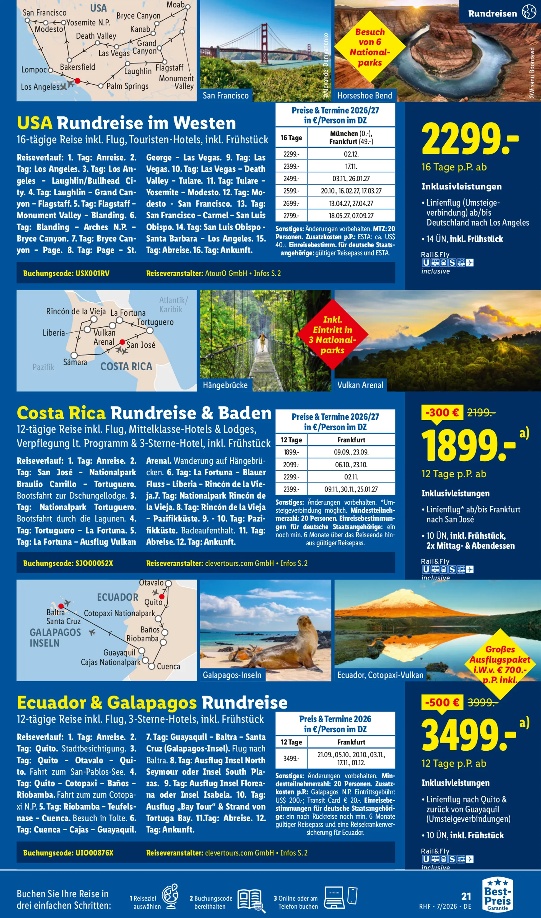 Lidl Reisen: Traumstrände entdecken von 1. Juli bis 31. Juli 2026 - Prospekt seite 21