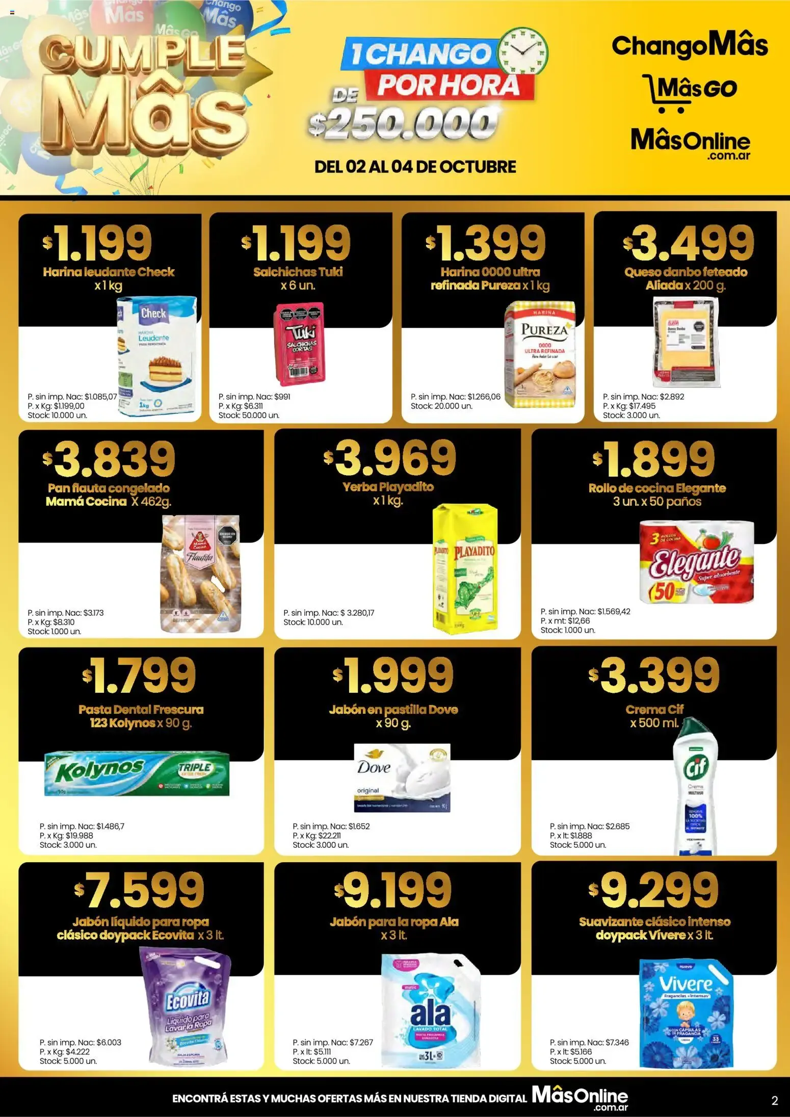 Ofertas de Chango - Especial Milanesas 2 de octubre al 4 de octubre 2026 - Página 2 del catálogo