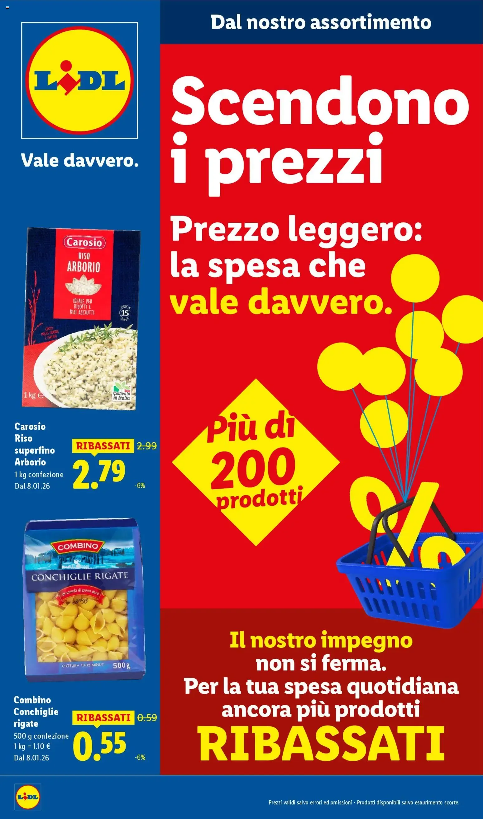 Lidl volantino dal 08/01/2026 - online Offerte da 8 gennaio a 31 dicembre di 2026 - Pagina del volantino 1
