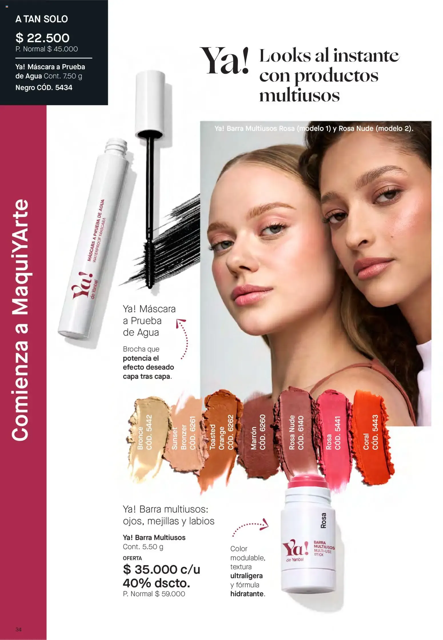 Catalogo de Yanbal - Maquillaje y Cuidado para tu Piel 12 de septiembre al 9 de octubre 2026 - Pag 34