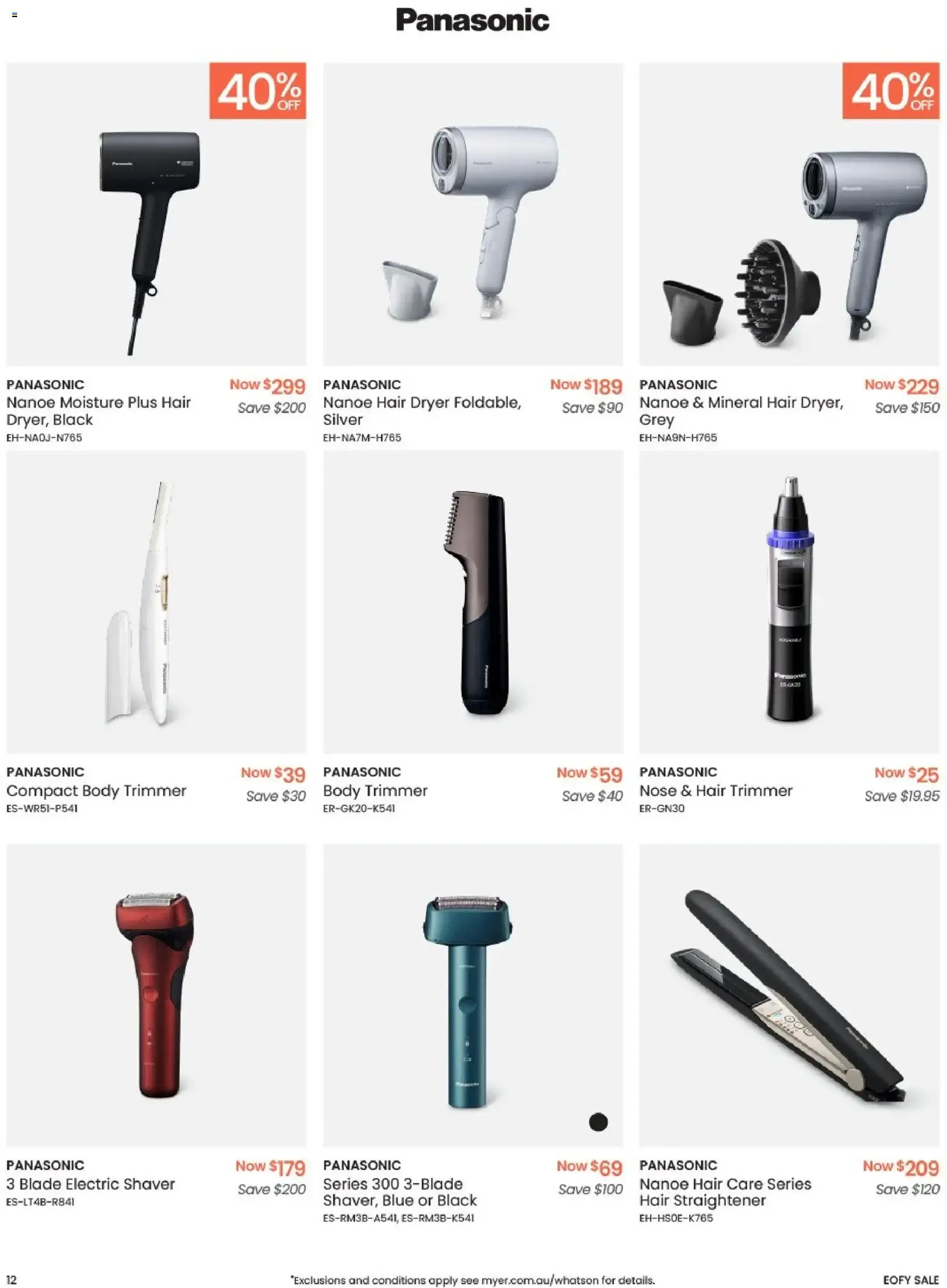 Myer End of financial year sale - 01/06/2026 > weekly / monthly specials - Catalogue valid from 1 June to 30 June 2026 - page 12