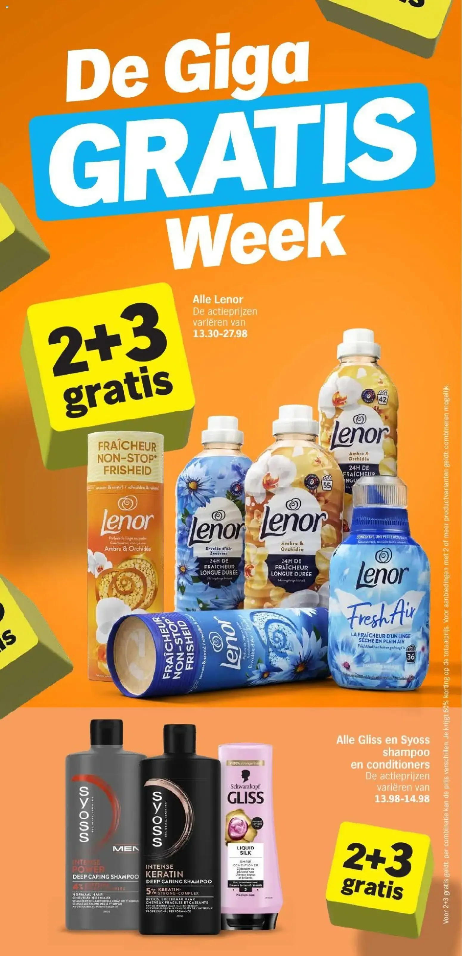 AH BONUS: 2+3 GRATIS y Giga GRATIS Week van 21 september tot 27 september 2026 - Folder pagina 9