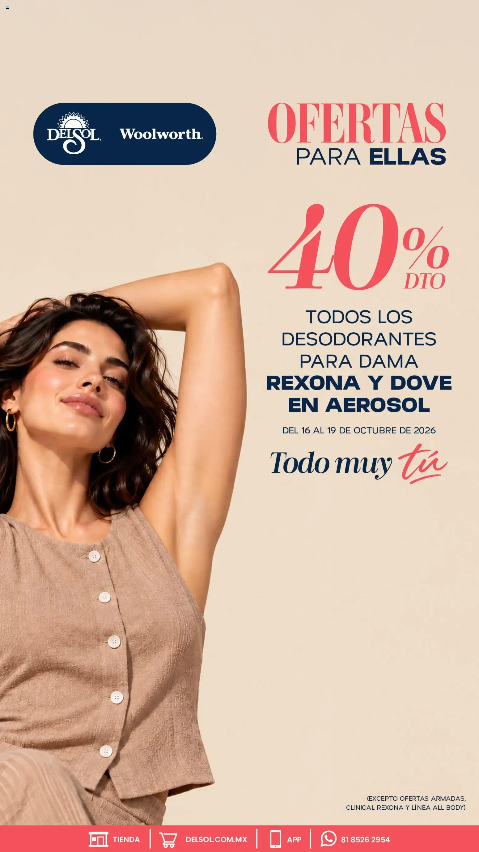 Catálogo de Del Sol y Woolworth catálogo Ofertas Para Ellas - Todo Muy Tú (16/10/2026 - 19/10/2026) - catálogo en línea 16 de octubre al 19 de octubre 2026 - Pagina 4