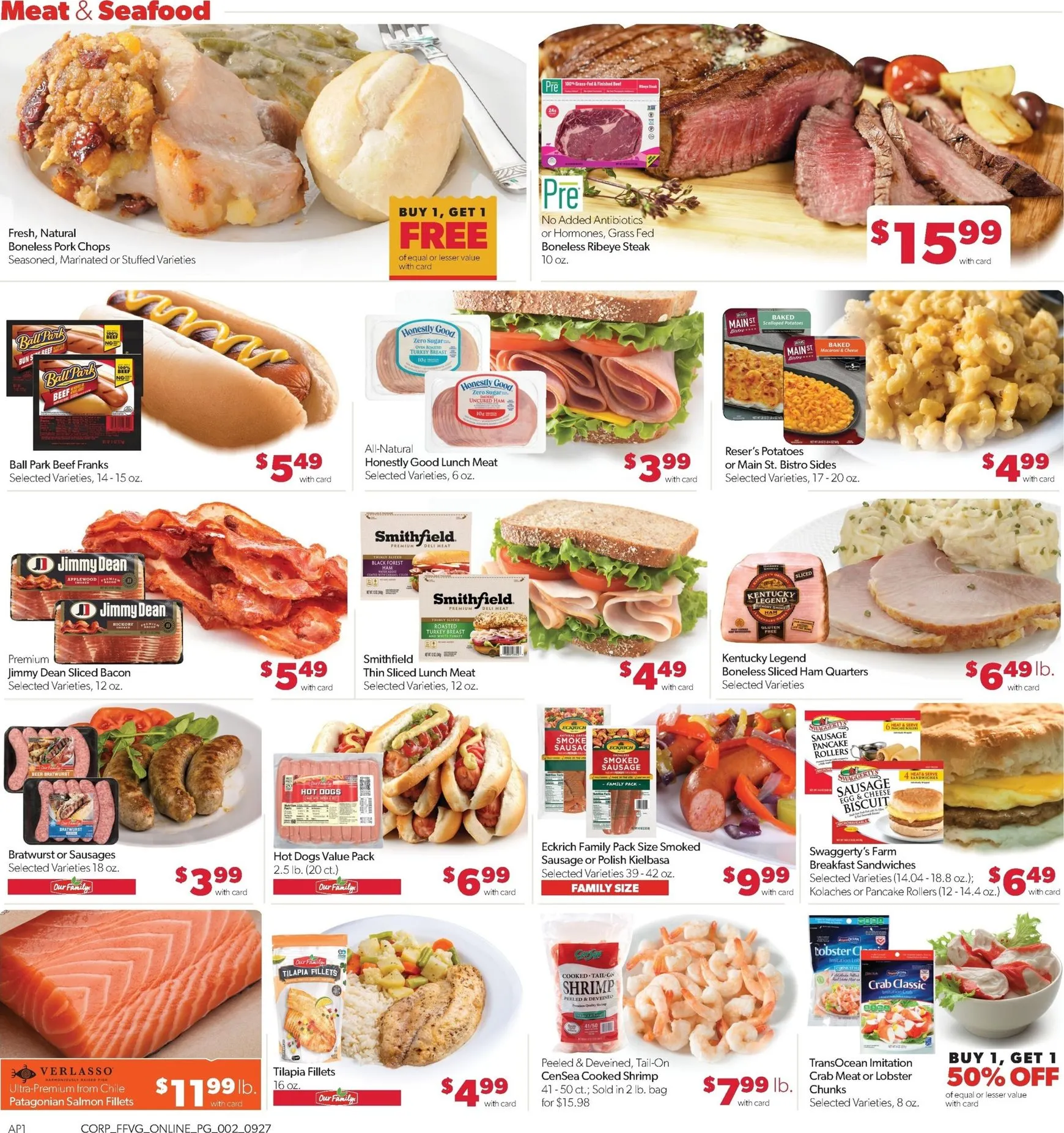Weekly ad Current Family Fare leaflet valid from Sunday 09/27/2026 to Saturday 10/03/2026 from September 27 to October 3 2026 - Page 8