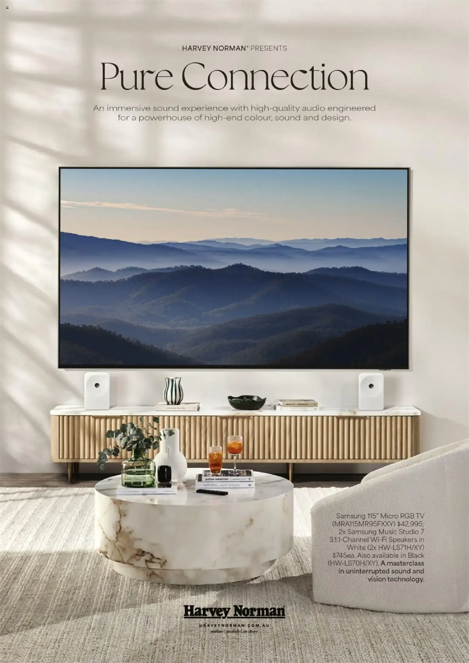 Harvey Norman Pure Connection - Catalogue valid from 6 July to 31 December 2026 - page 1