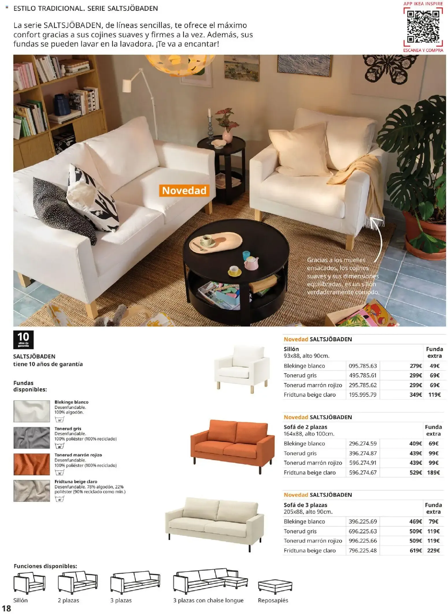 Catálogo de Guía de Compra Sofás IKEA 7 de mayo al 31 de agosto 2026 - Página 18